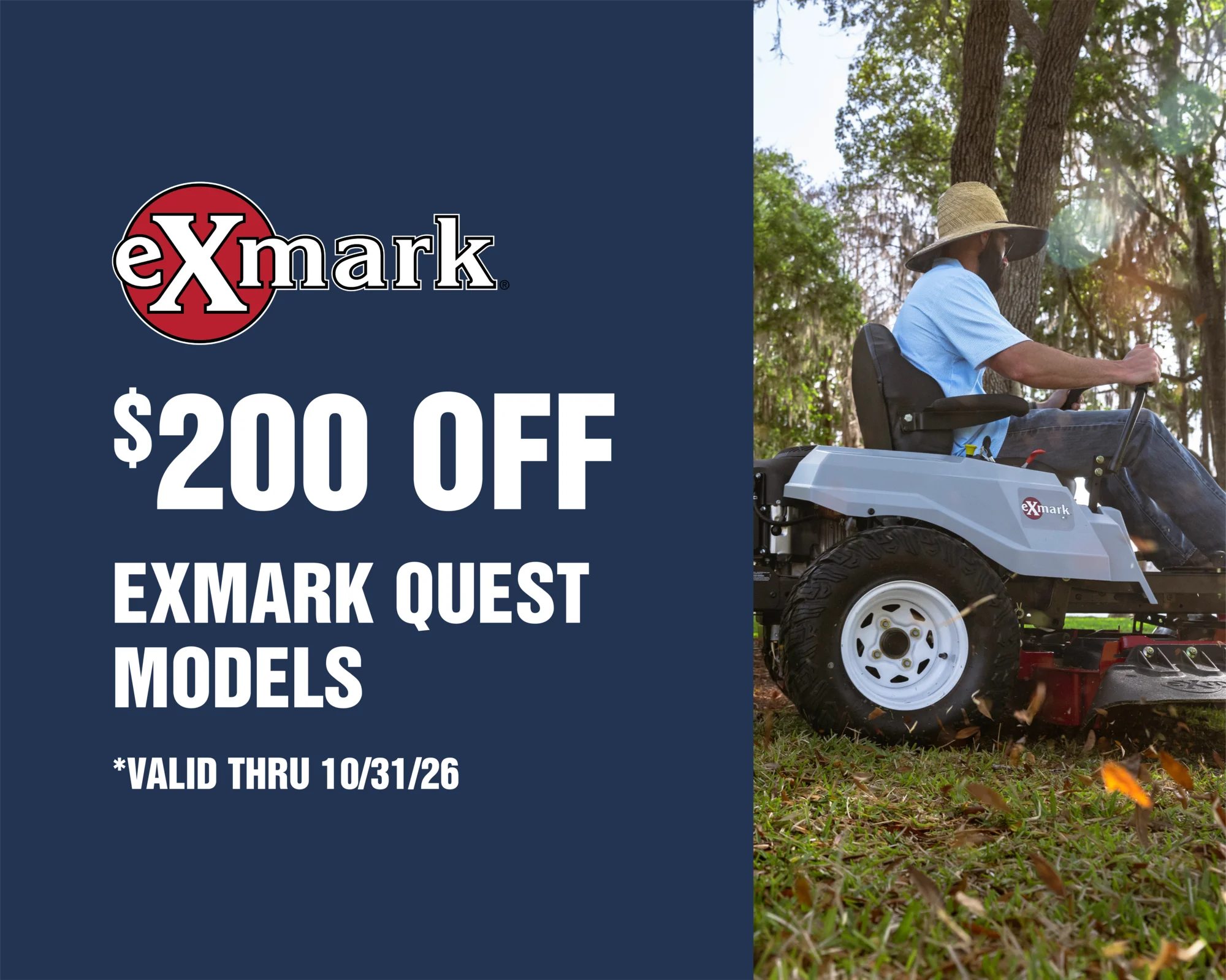 Exmark Quest E Series Zero Turn Rider QZE722GEE42200