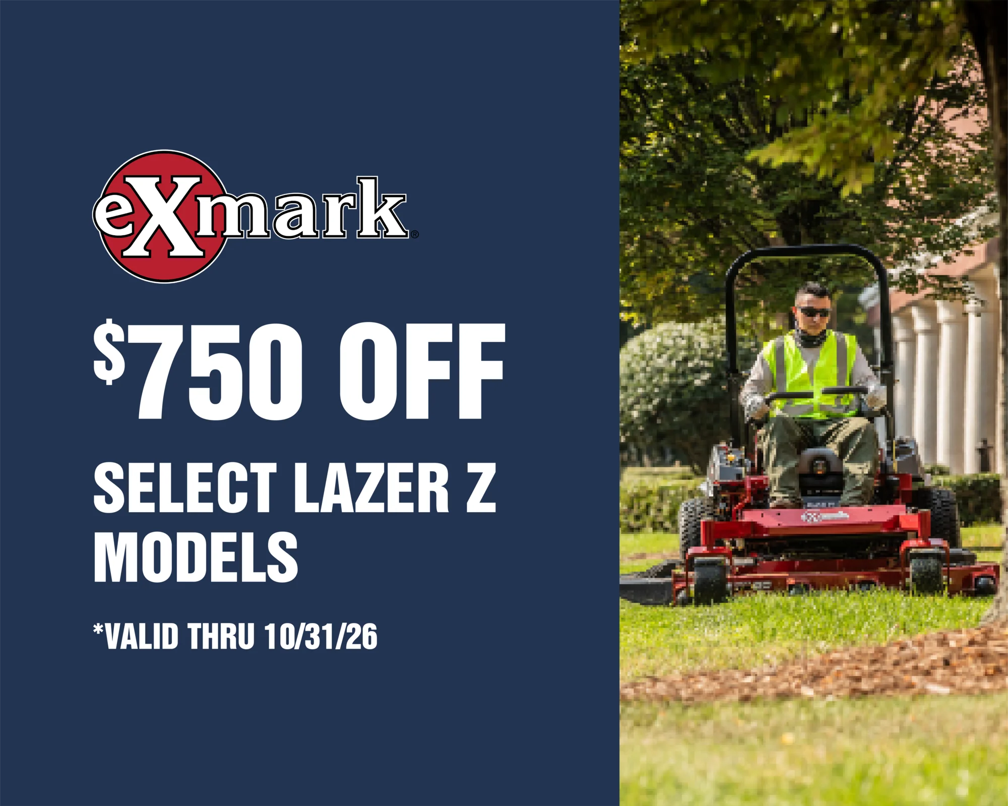 Exmark Lazer Z E Series Zero Turn Rider LRE730GKA48DA3