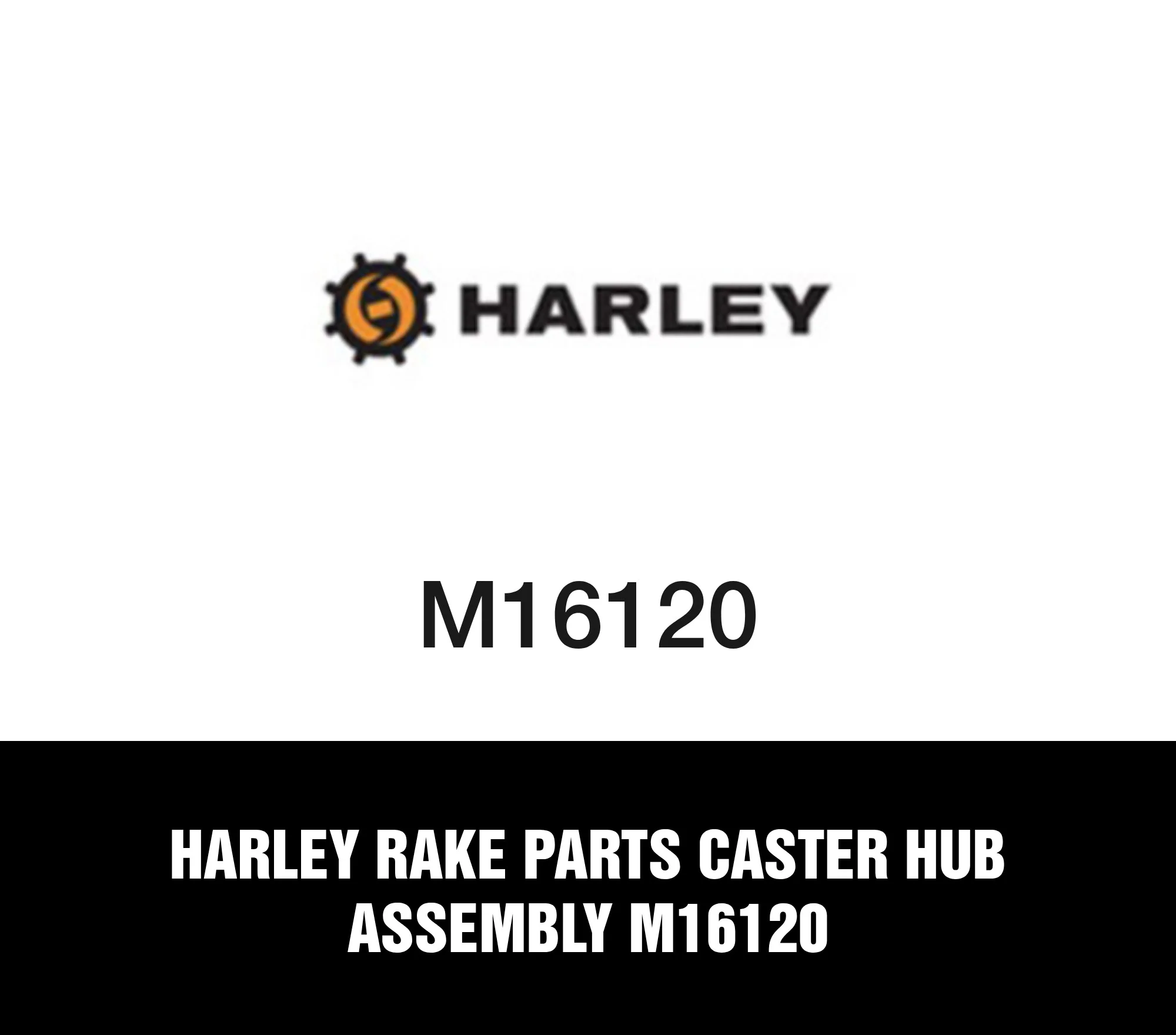 Harley Rake Parts Caster Hub Assembly M16120