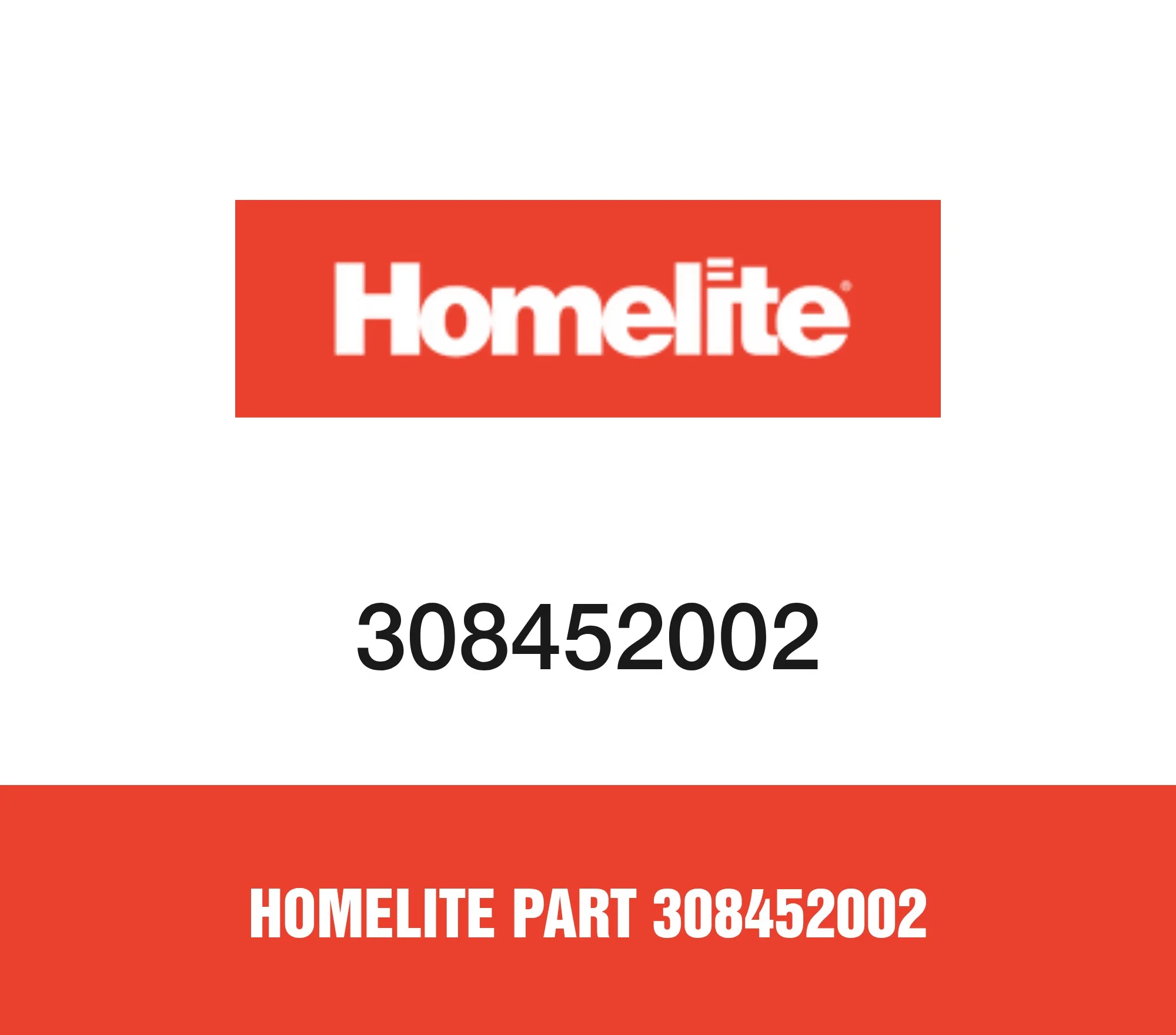 Homelite Part 308452002