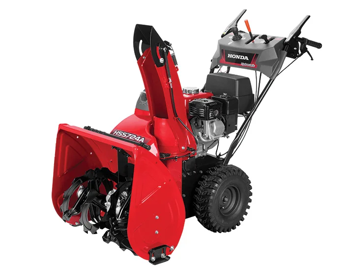 Honda Awd Series Two Stage Snow Blower Hss724Aawd Front View Right product image