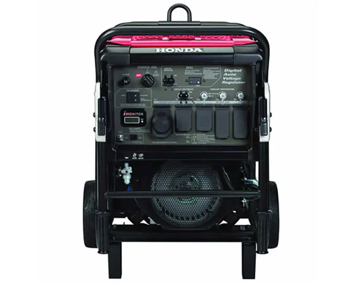 Honda Generator EB10000 with CO-MINDER Honda Eb Co Minder Series Generator Eb10000An Back View product image
