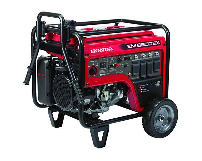 Honda Generator EM6500SX with CO-MINDER