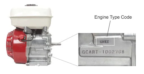Honda Engines Model Number Lookup 3