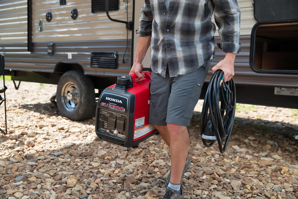 Generators Honda Pressure Washers Honda Eu Co Minder Series Generators Lightweight Compact Design feature image