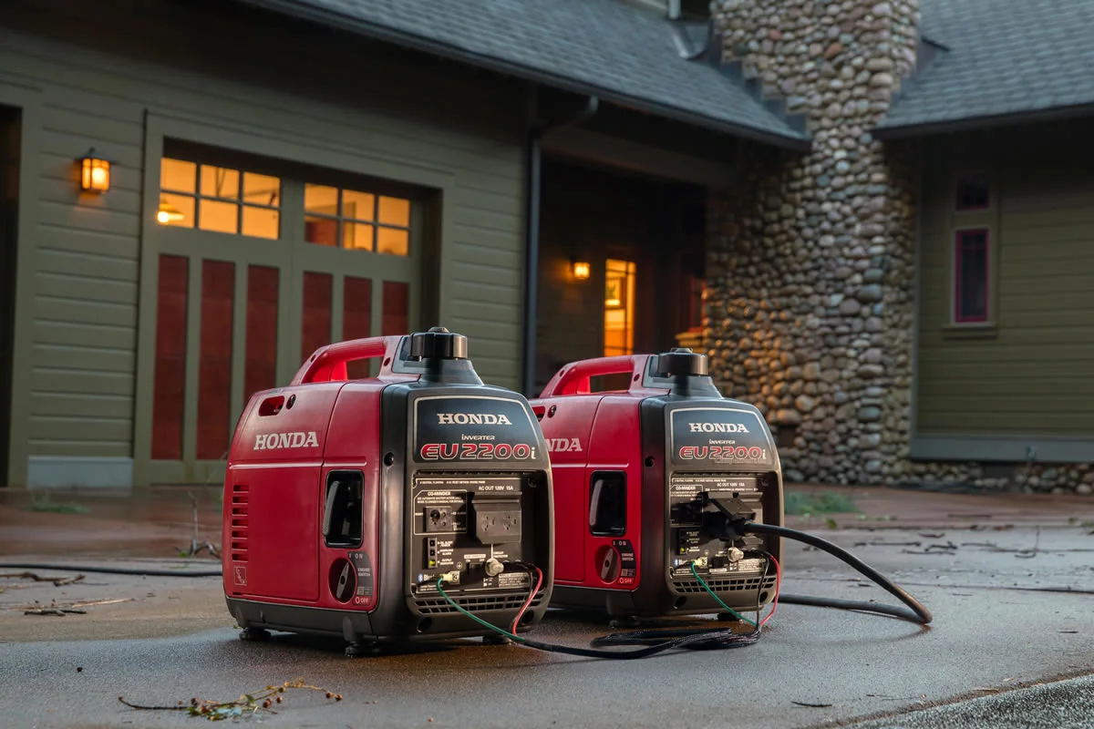 Generators Honda Pressure Washers Honda Eu Co Minder Series Generators Parallel Connection Capability feature image