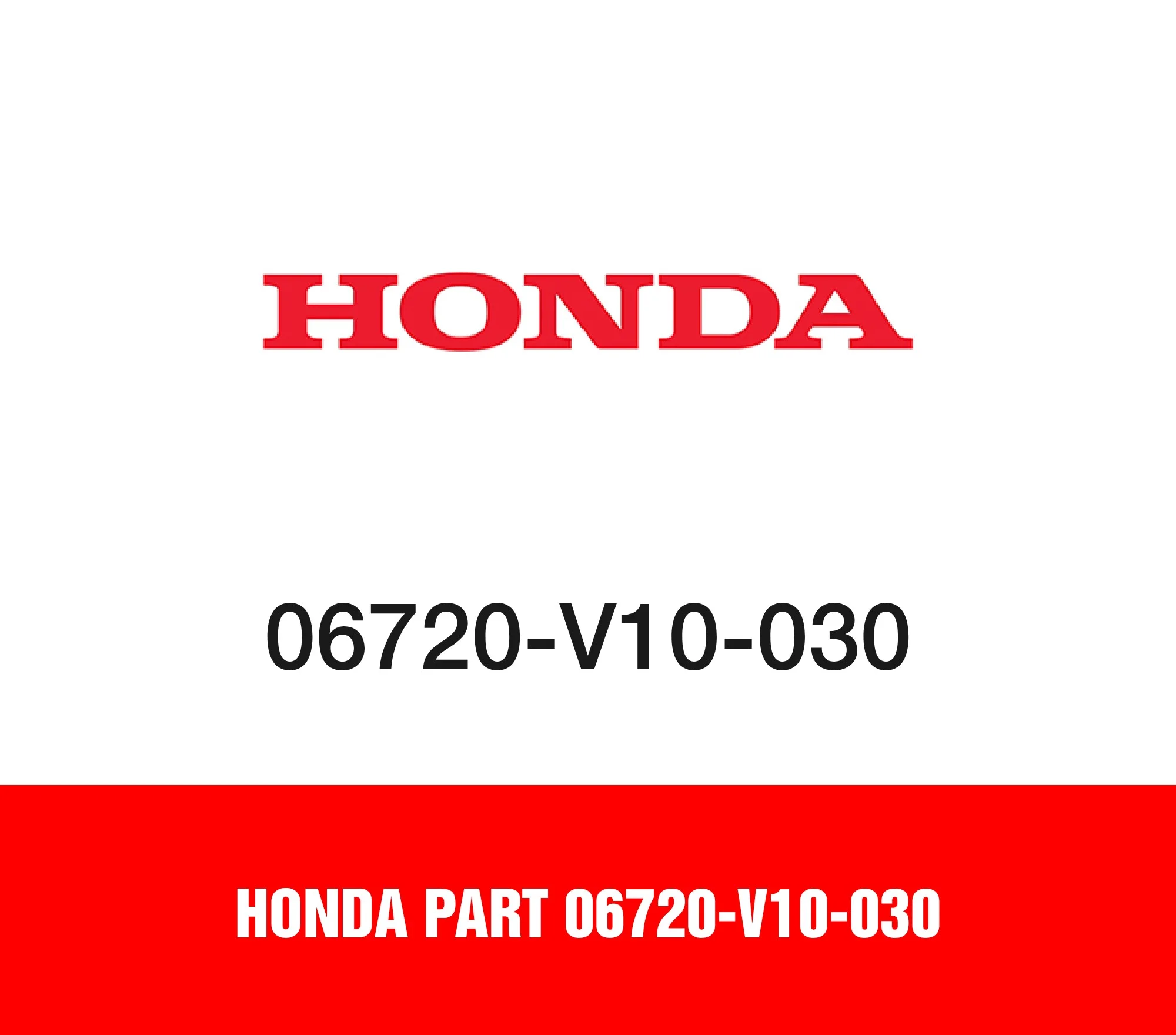 Honda Part 06720-V10-030