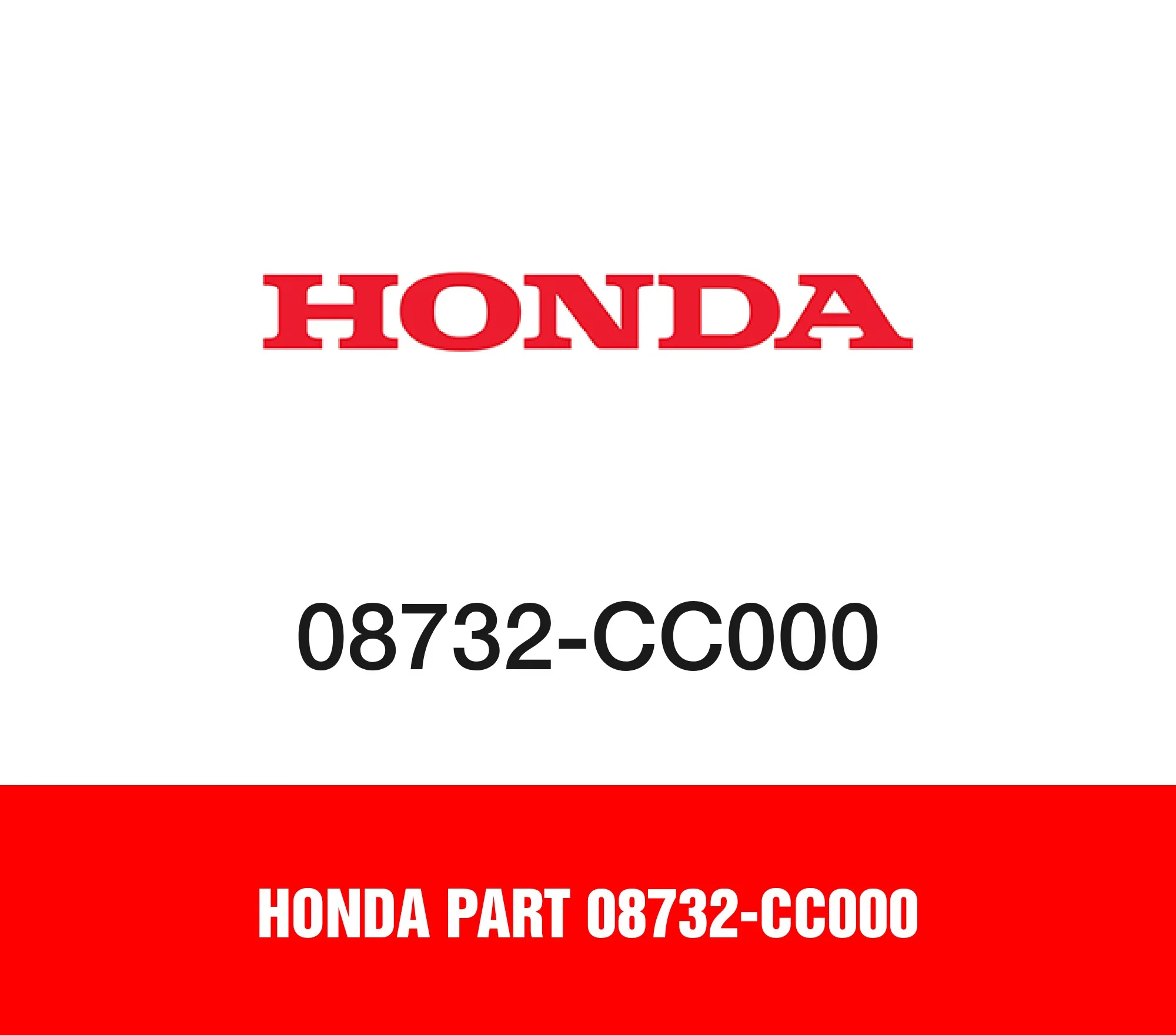 Honda Part 08732-CC000
