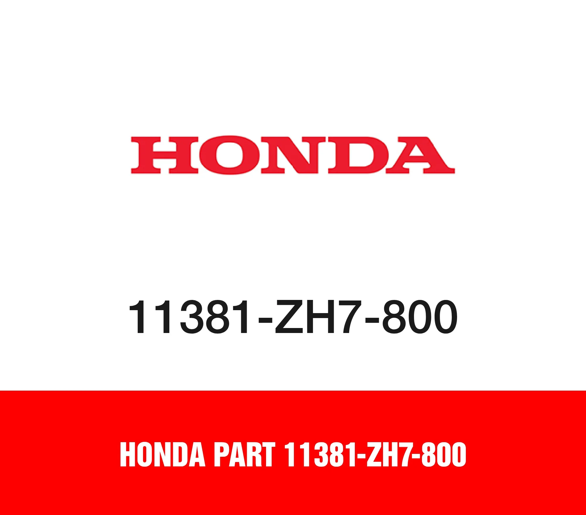 Honda Part 11381-ZH7-800