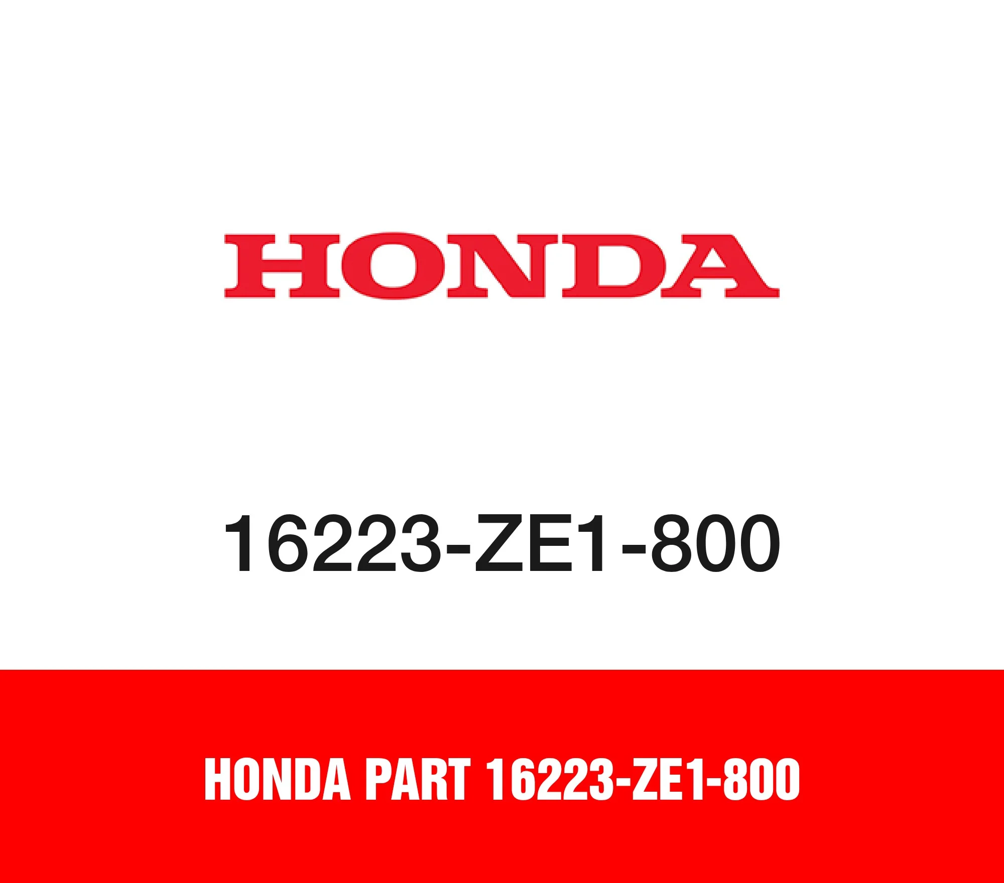 Honda Part 16223-ZE1-800