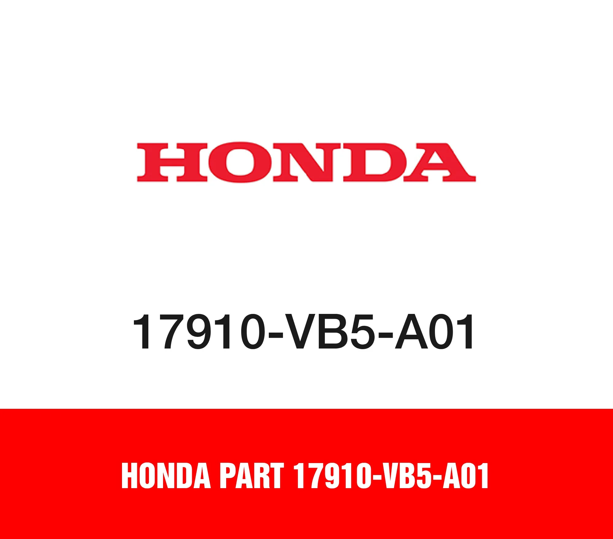 Honda Part 17910-VB5-A01