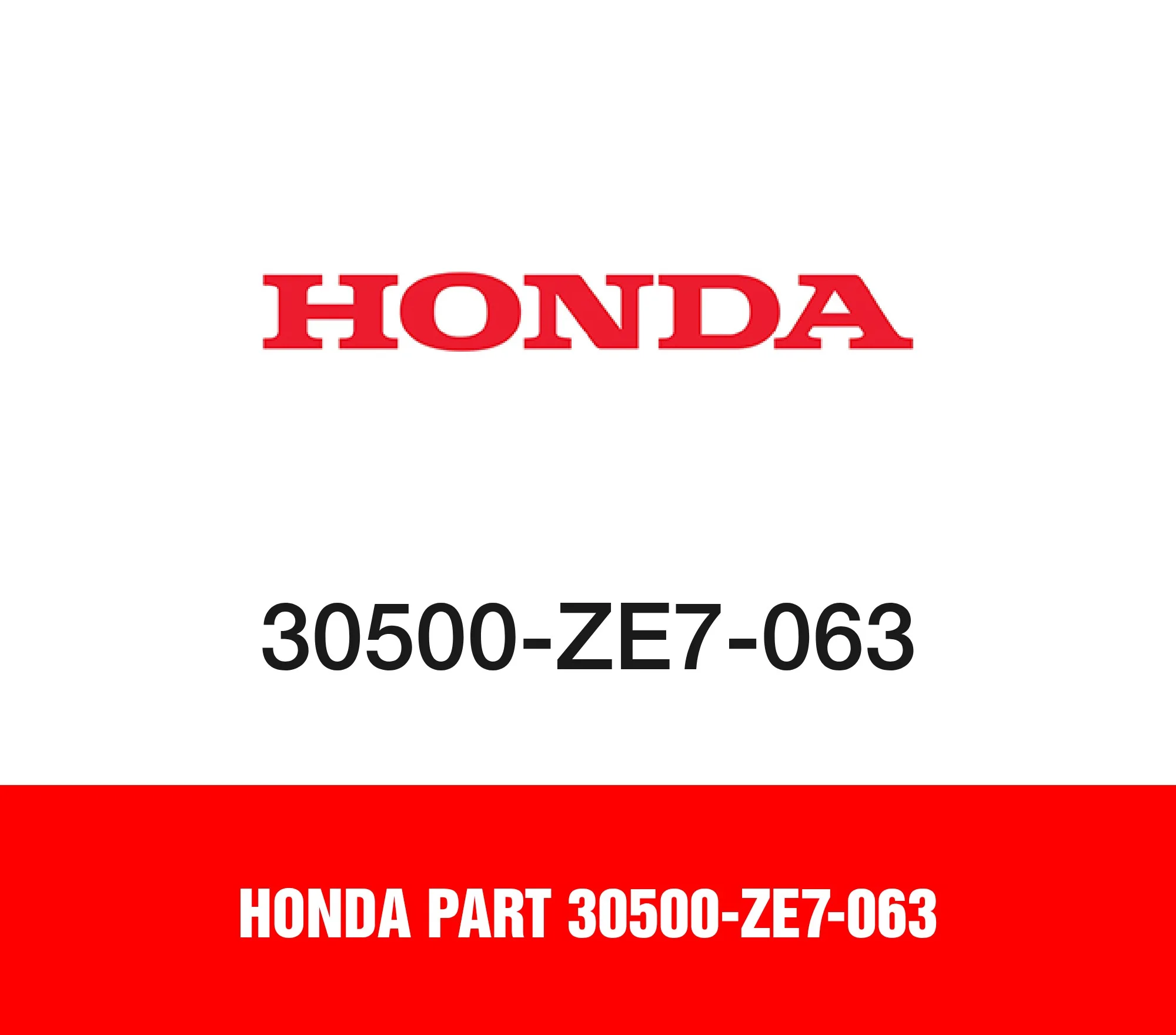 Honda Part 30500-ZE7-063
