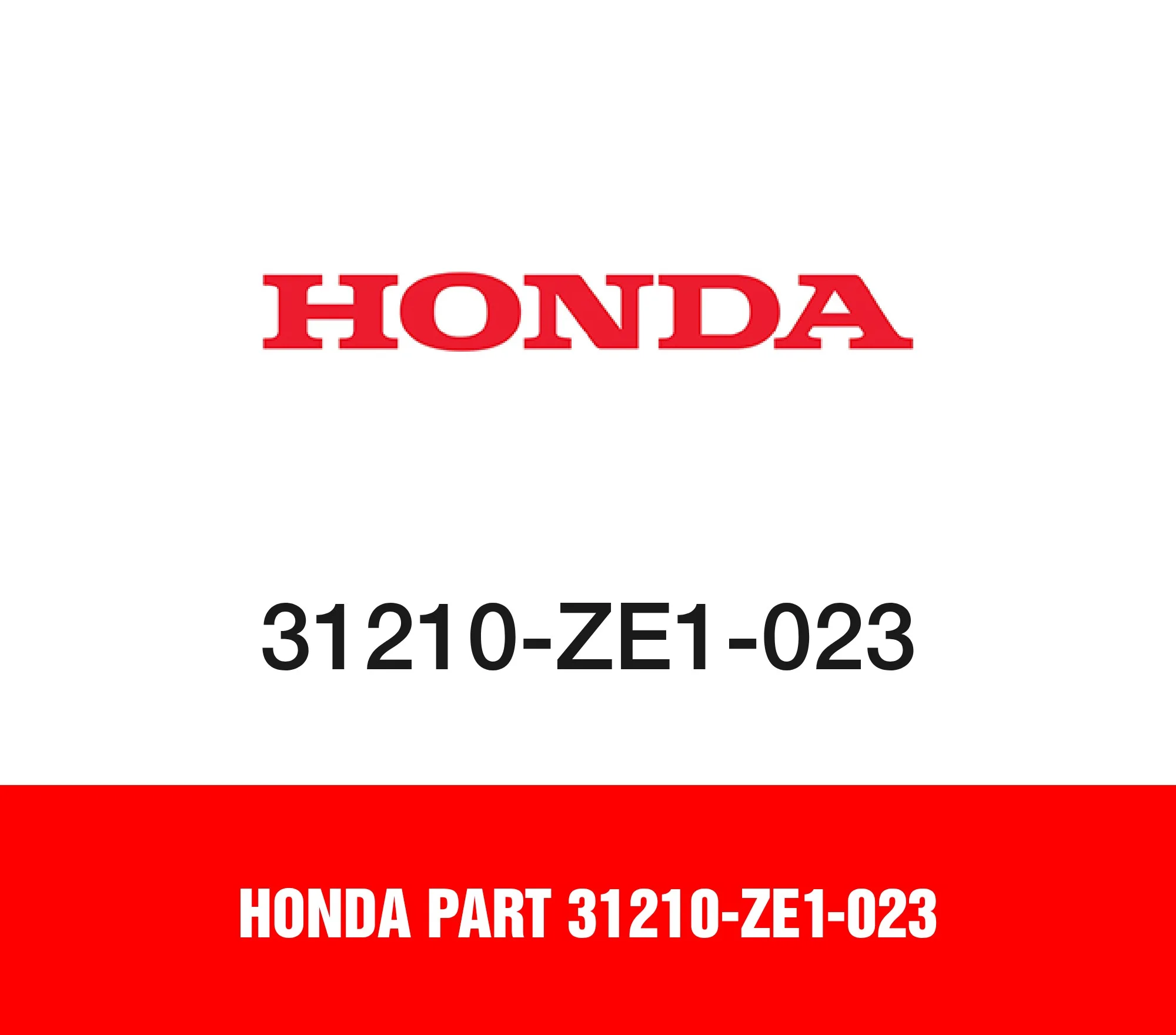 Honda Part 31210-ZE1-023