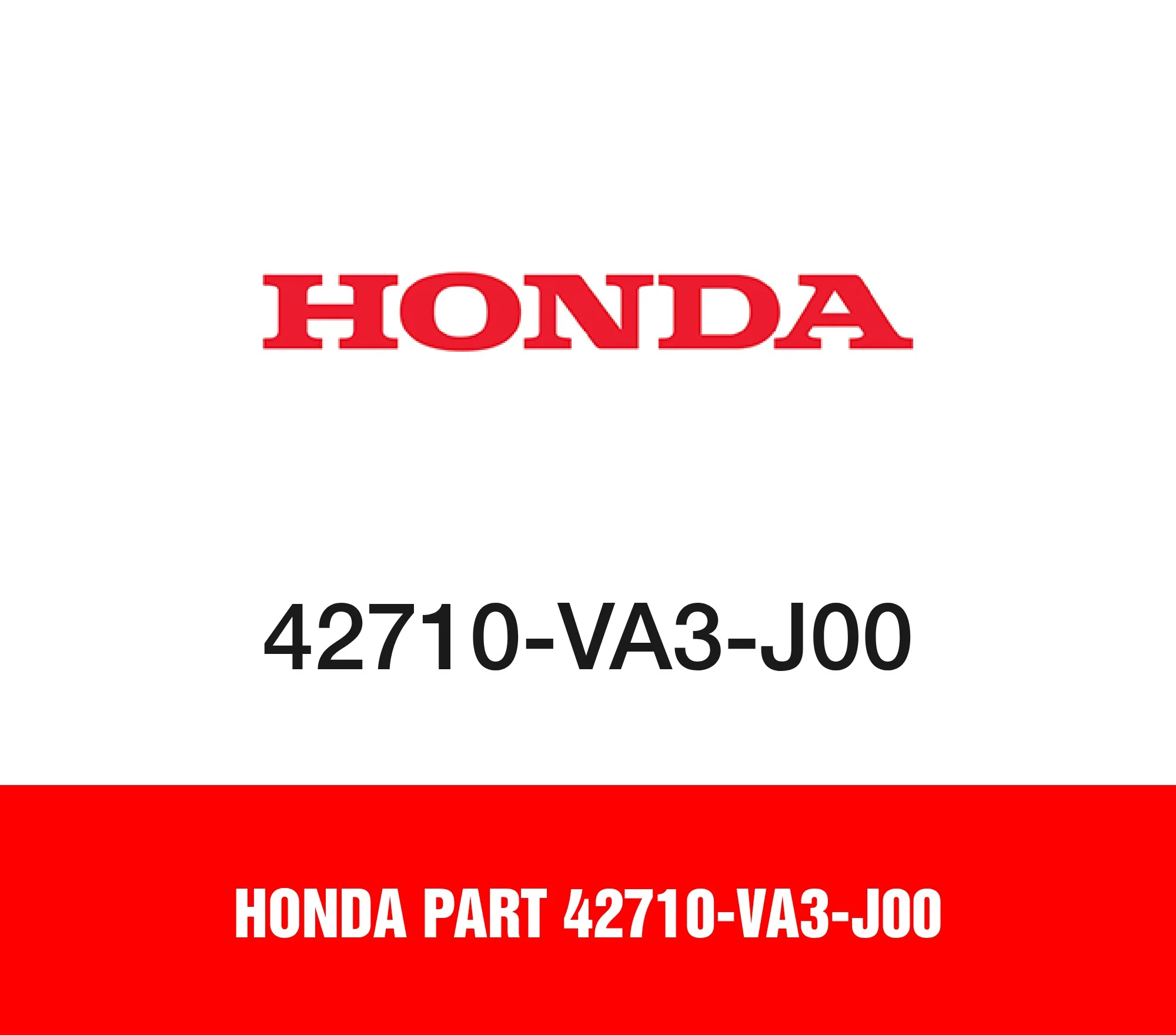 Honda Part 42710-VA3-J00