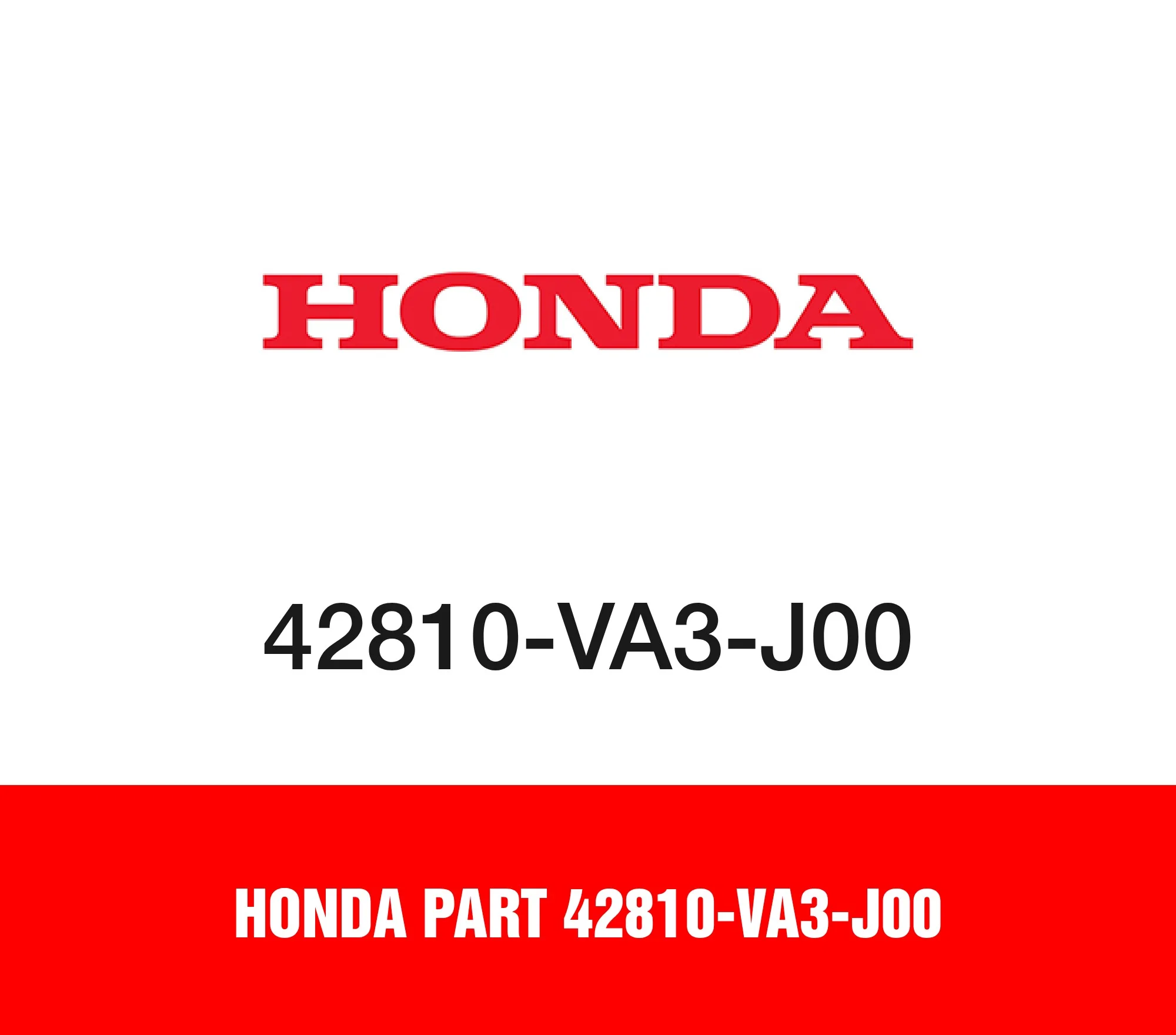 Honda Part 42810-VA3-J00