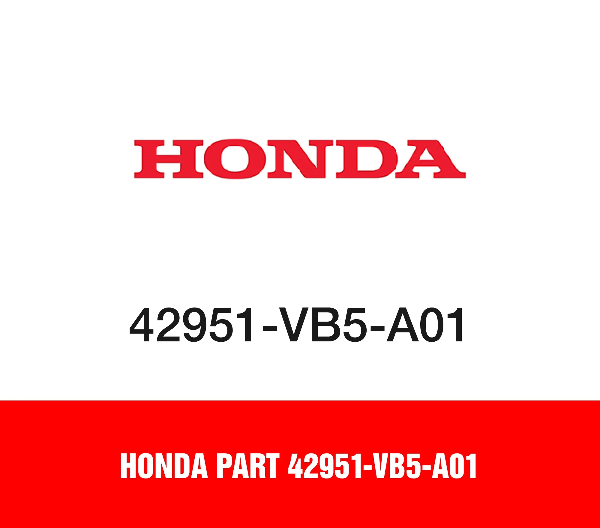 Honda Part 42951-VB5-A01