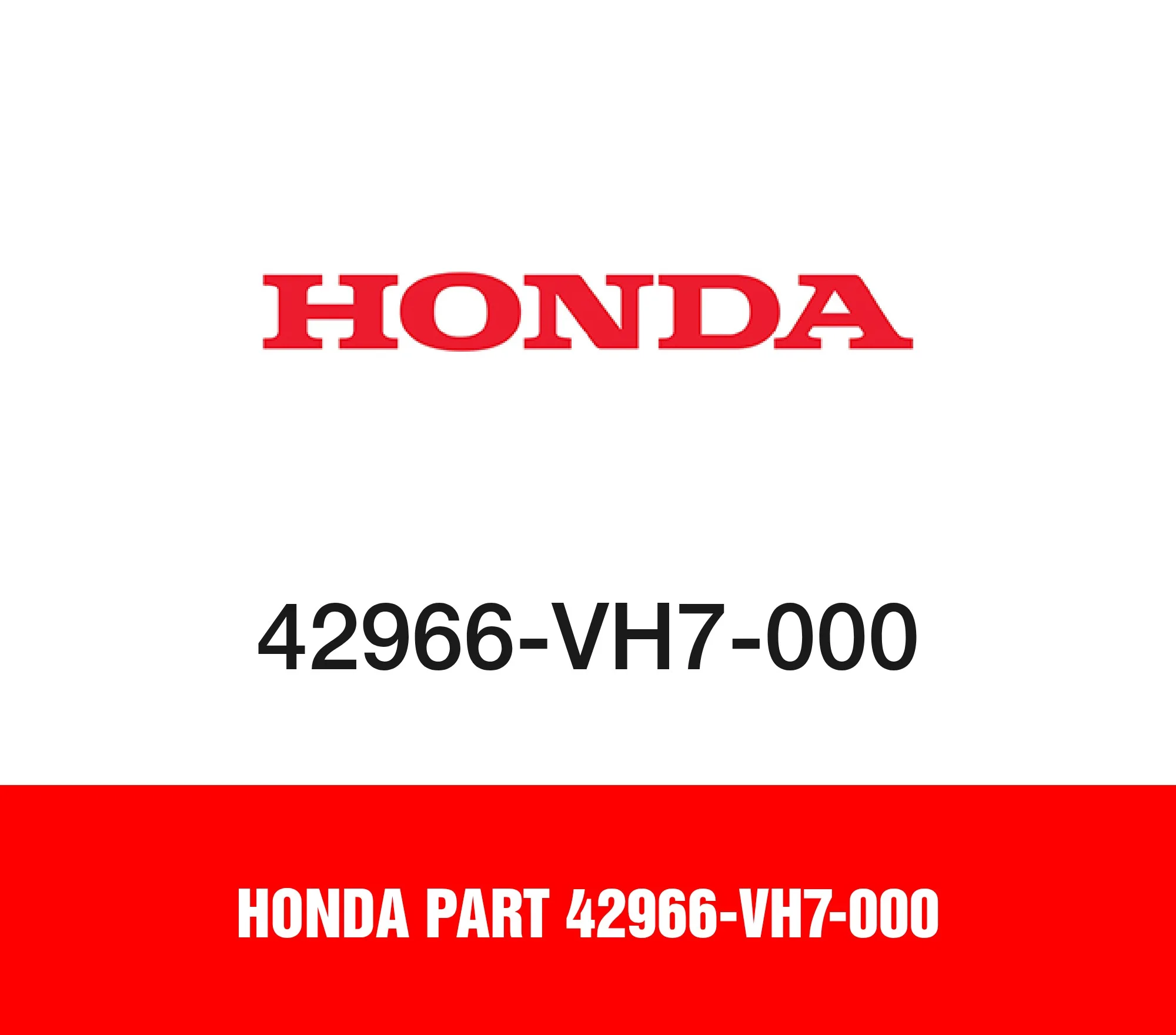 Honda Part 42966-VH7-000