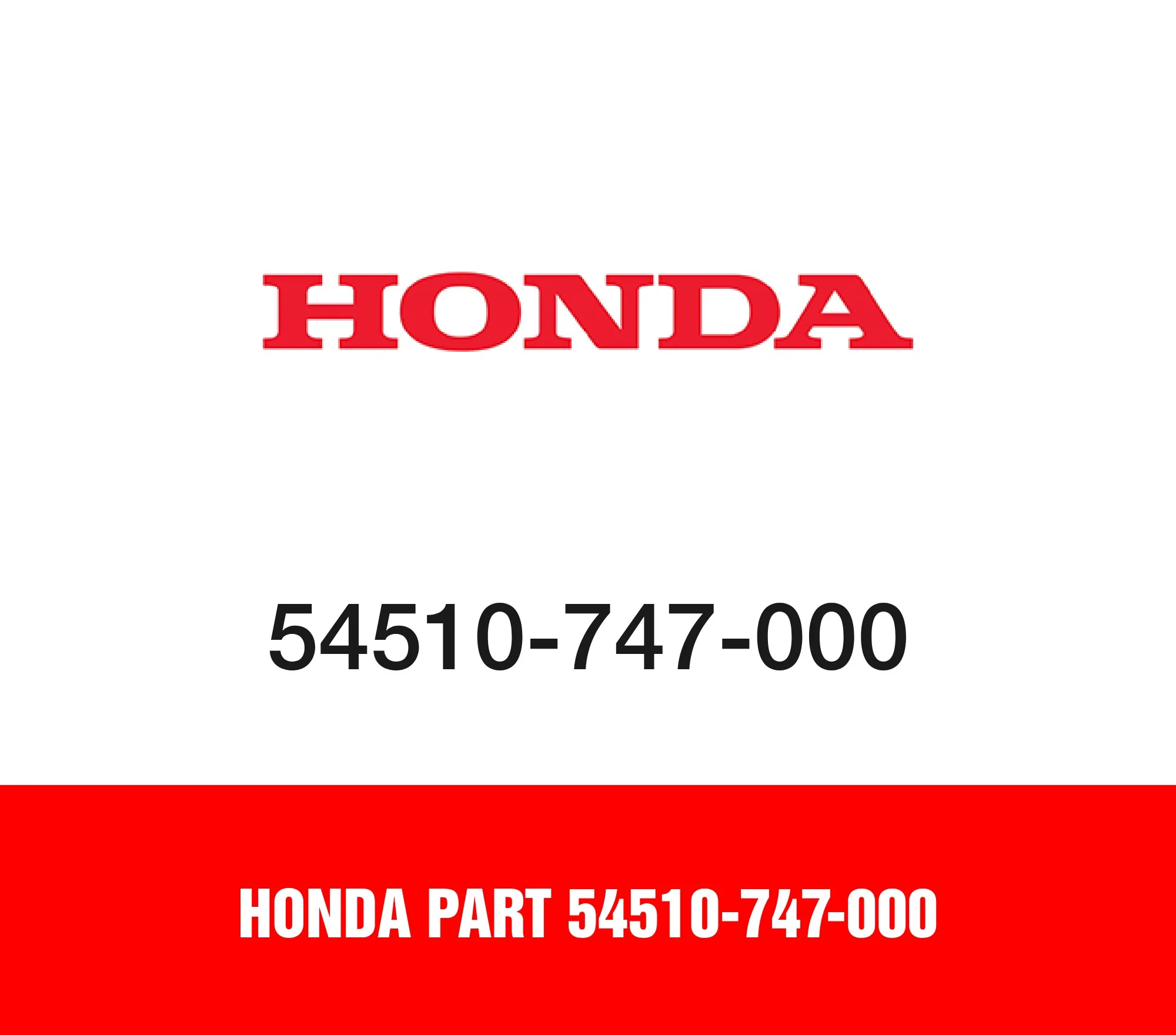 Honda Part 54510-747-000