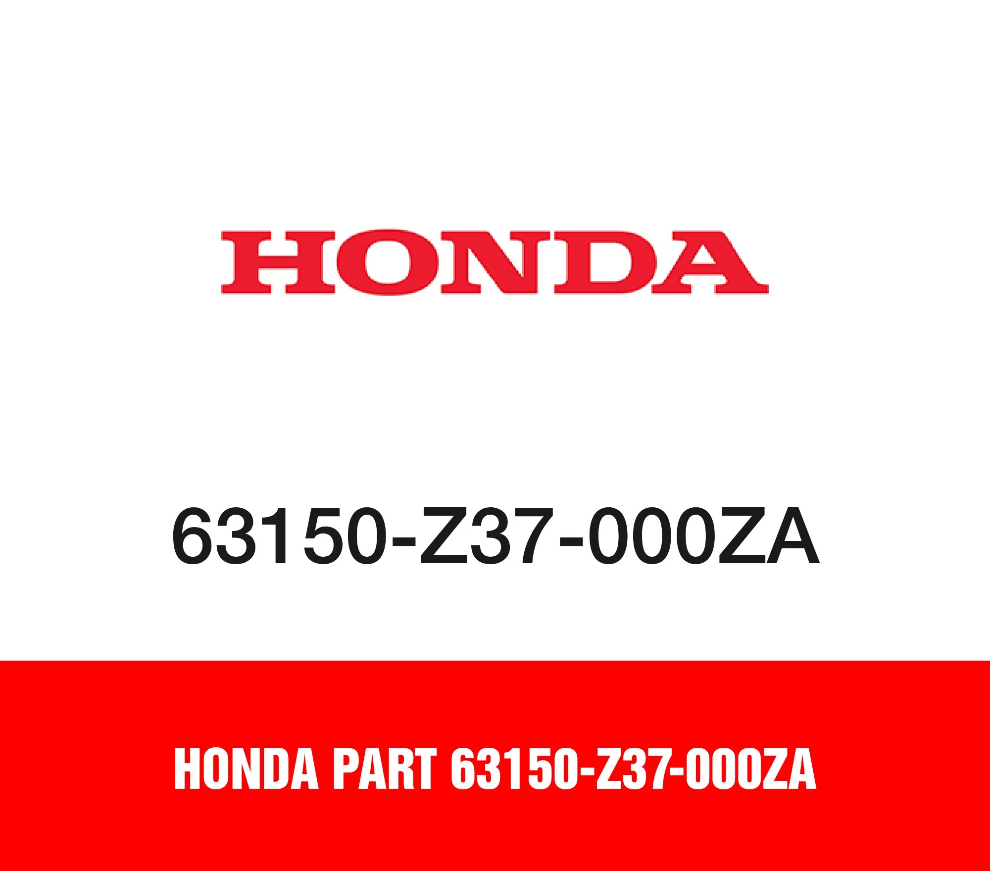 Honda Part 63150-Z37-000ZA