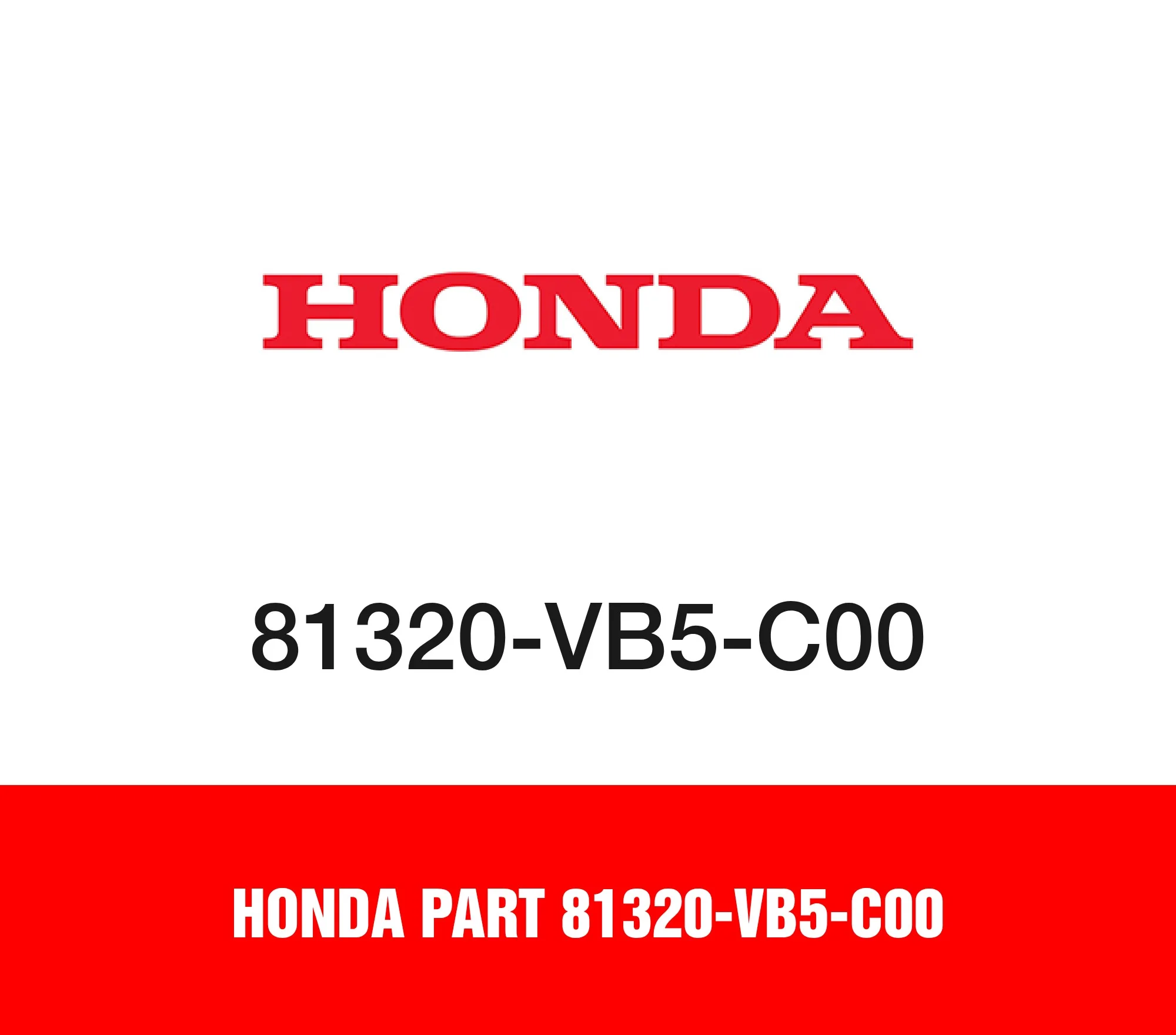 Honda Part 81320-VB5-C00