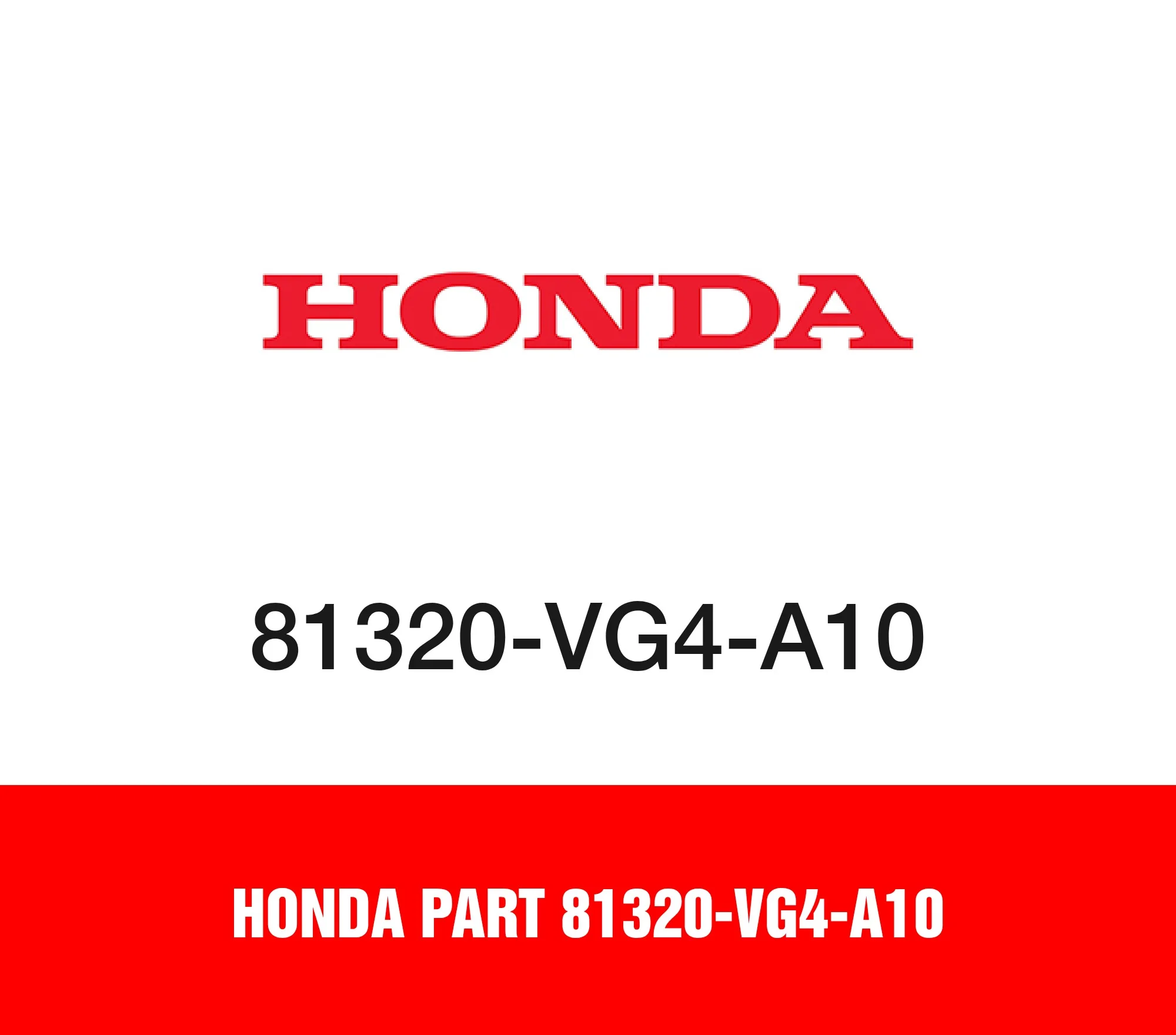 Honda Part 81320-VG4-A10