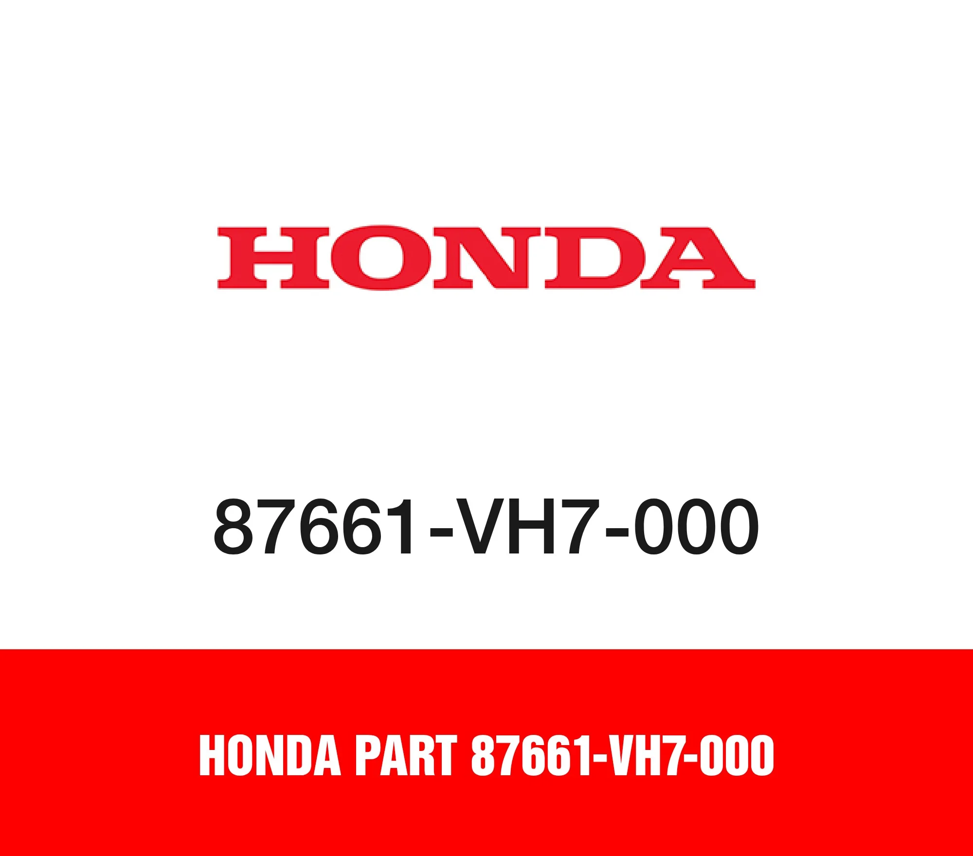 Honda Part 87661-VH7-000