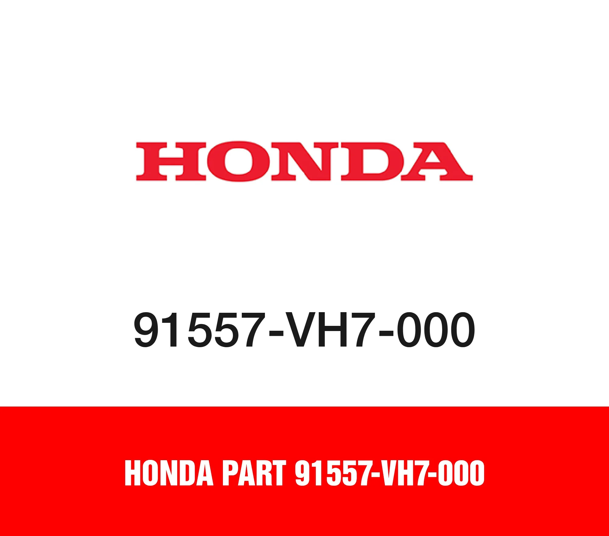 Honda Part 91557-VH7-000