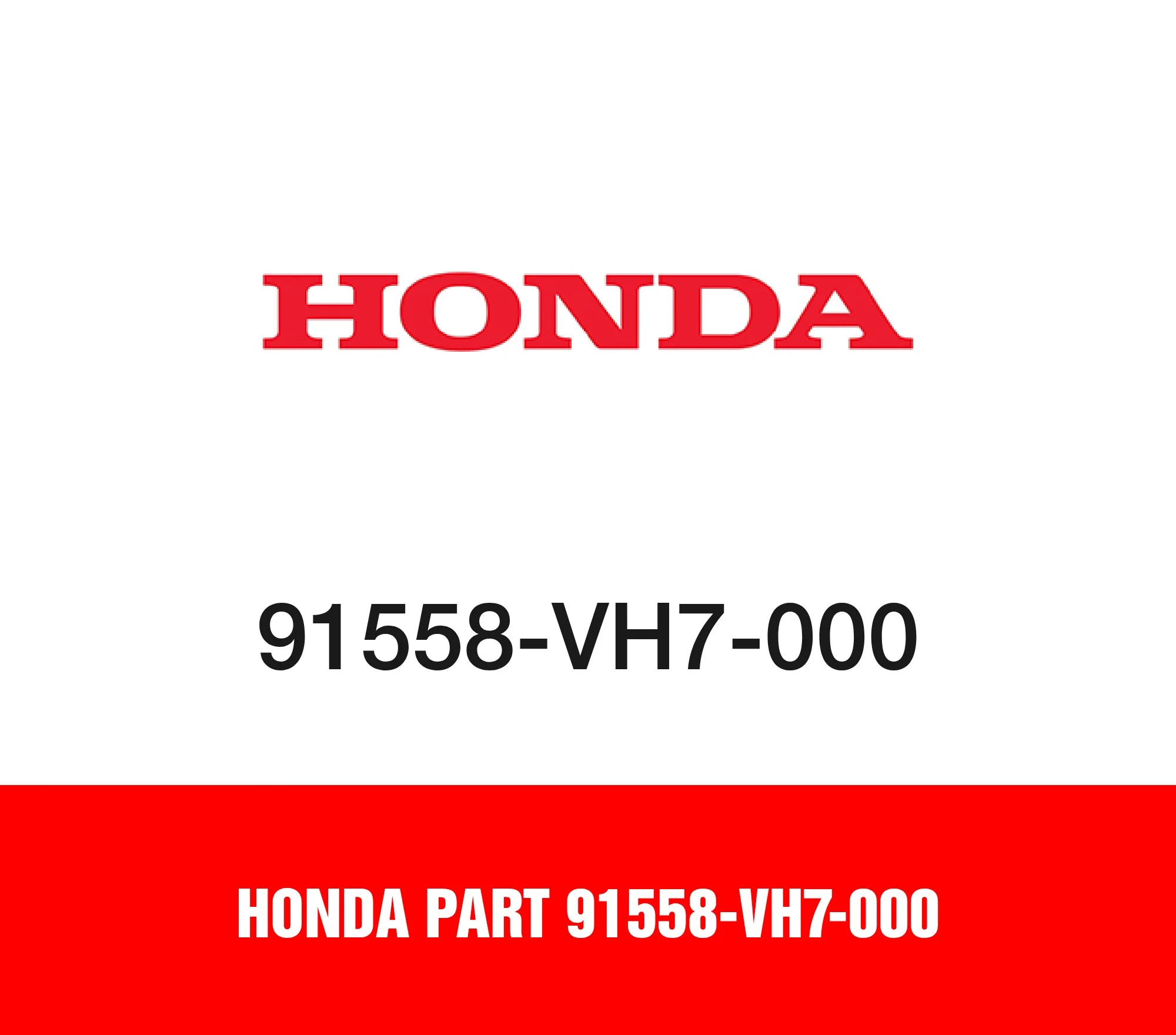 Honda Part 91558-VH7-000