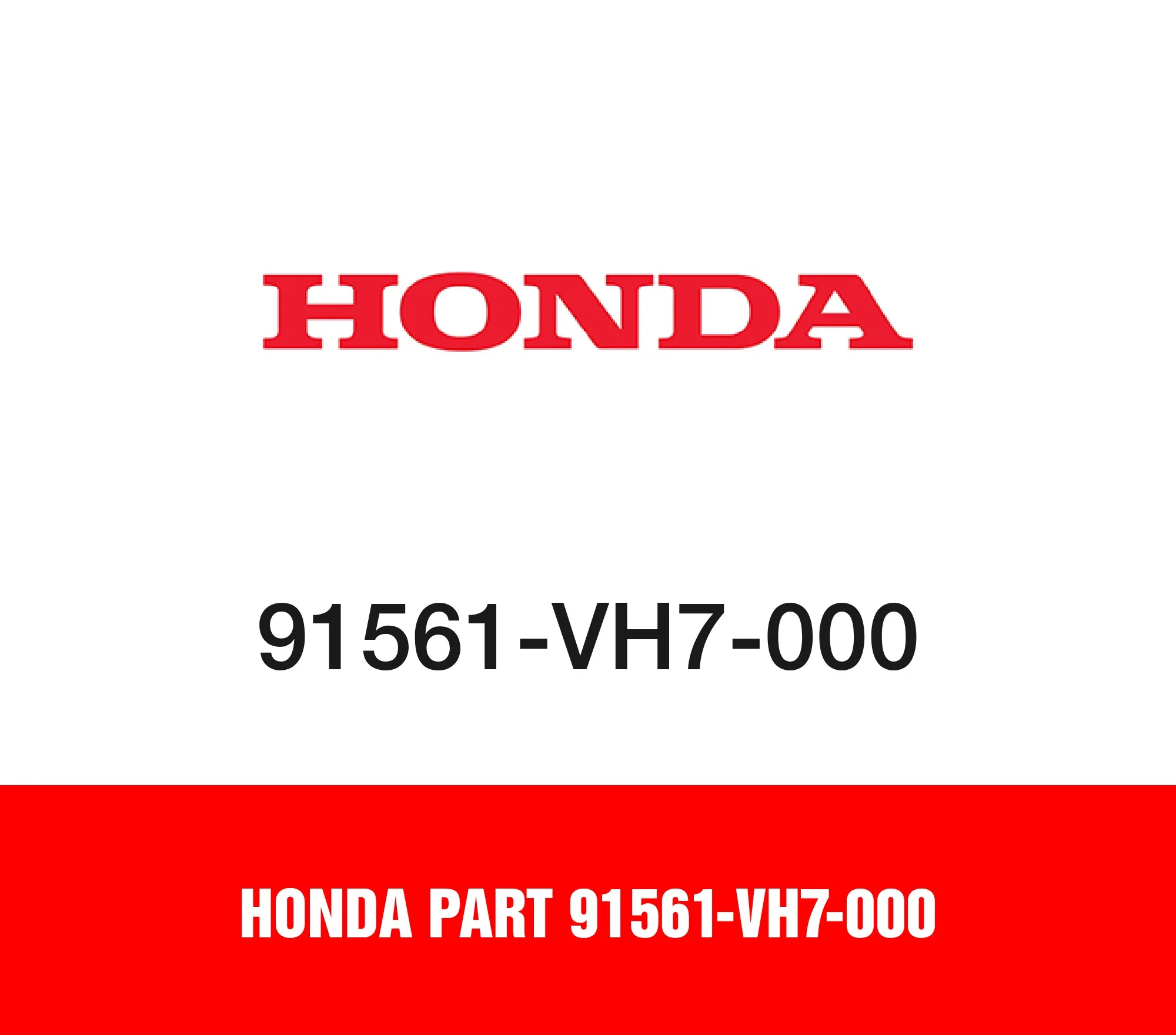 Honda Part 91561-VH7-000