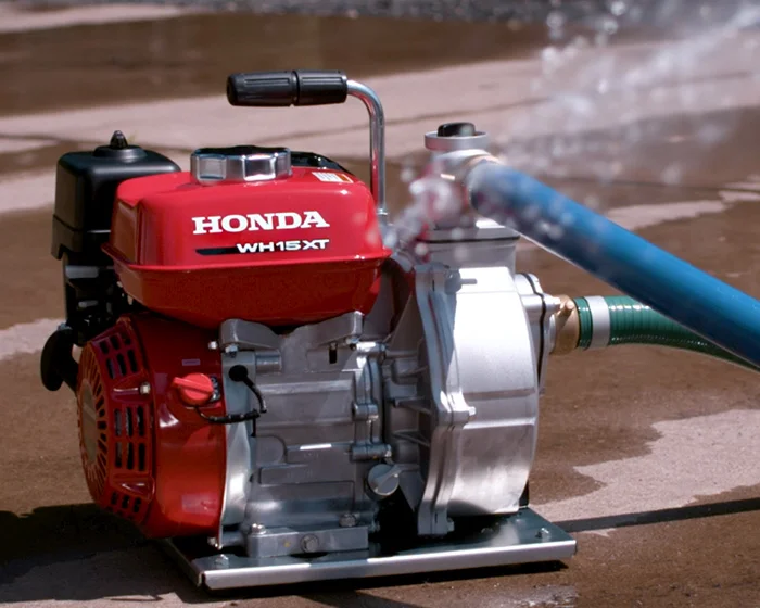 Honda Wh Series High Pressure Centrifugal Self Priming Wh15 Pump On Sidewalk product image