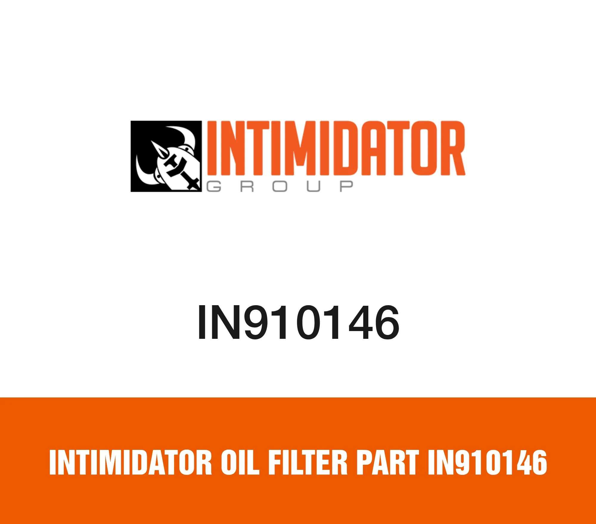 Intimidator Oil Filter Part IN910146