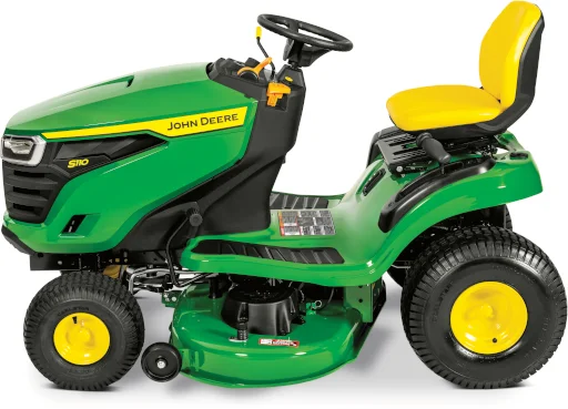 John Deere 100 Series Lawn Tractor S110 John Deere 100 Series Lawn Tractor S110 Side View product image