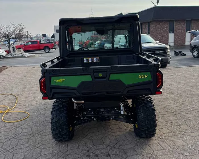 John Deere Gator Full Size Xuv 845M Hvac Cab Crossover Utility Vehicle Xuv 719987 Back View product image