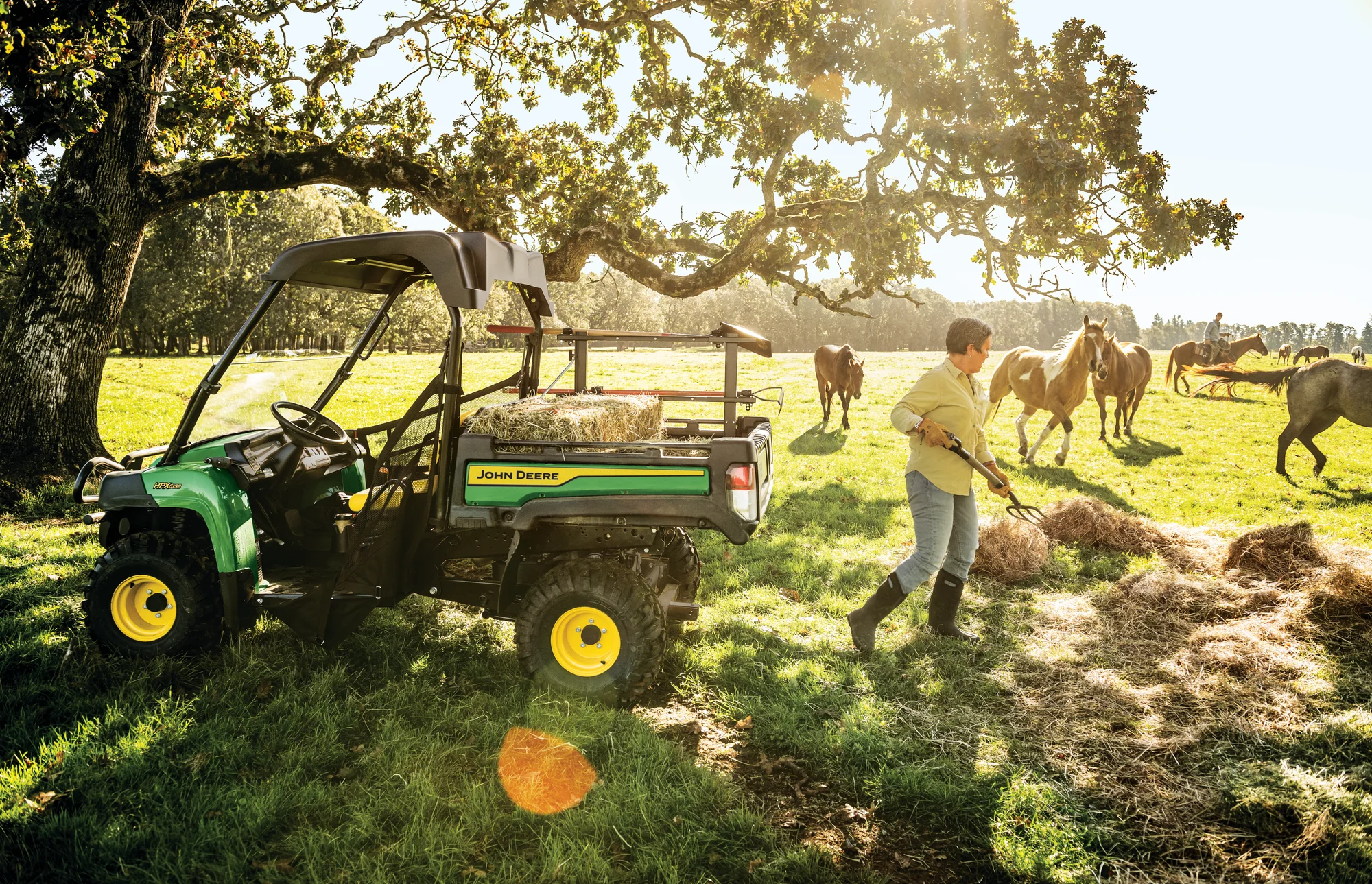 John Deere HPX615E Work Series UTVs All Weather Utility Design feature image