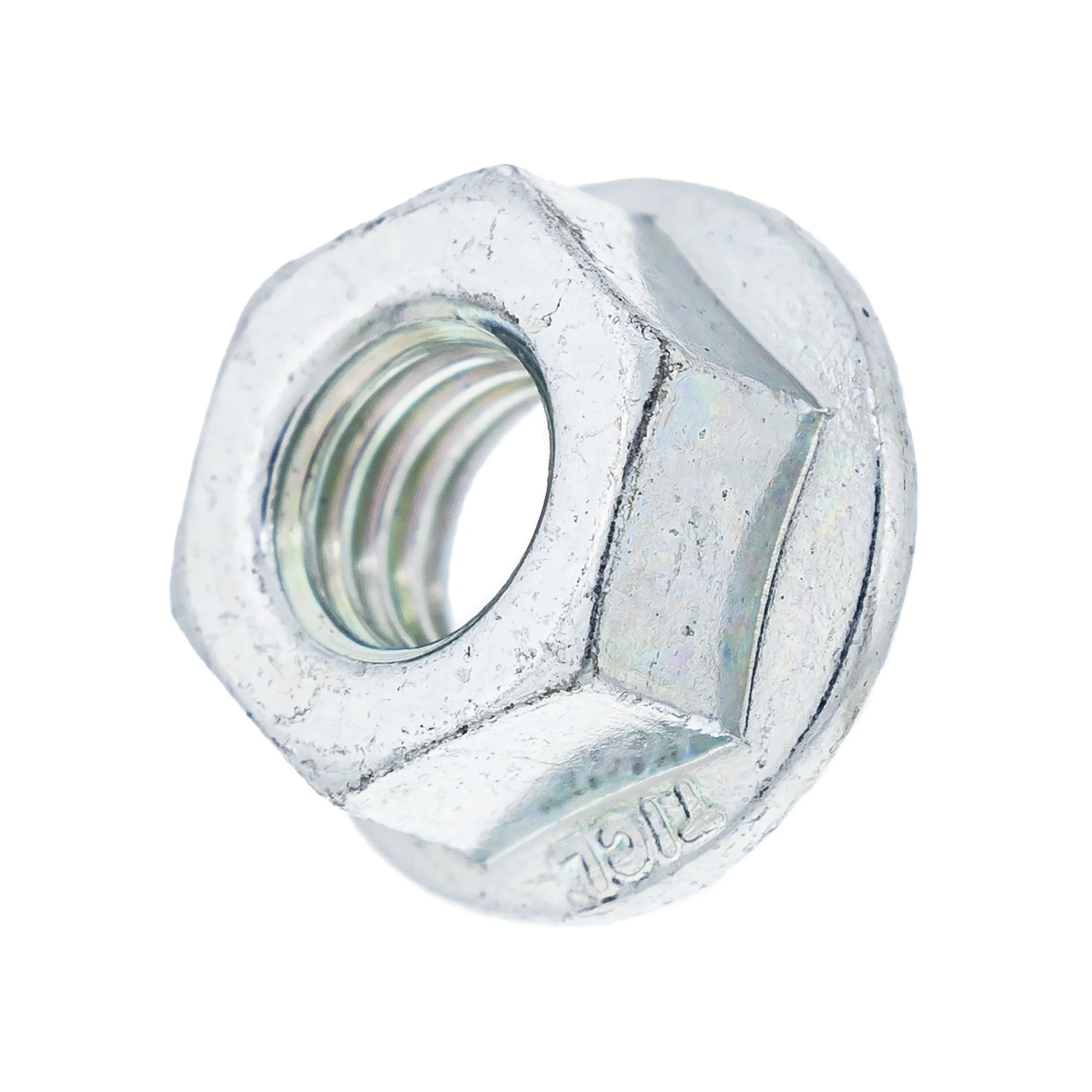 John Deere 8mm Hex Flange Prevailing Lock Nut Part E63525