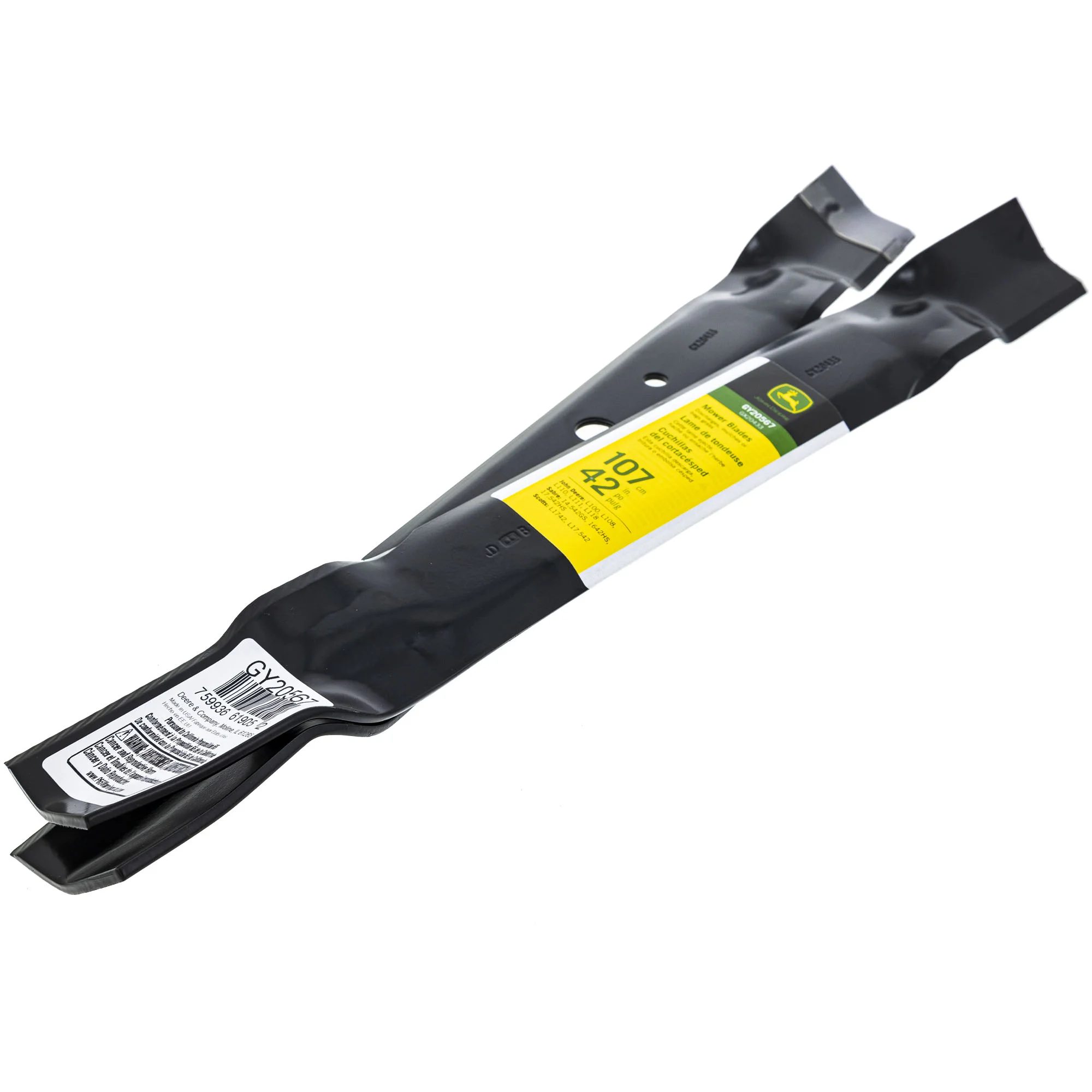 John Deere Parts Mower Blade Kit GY20567