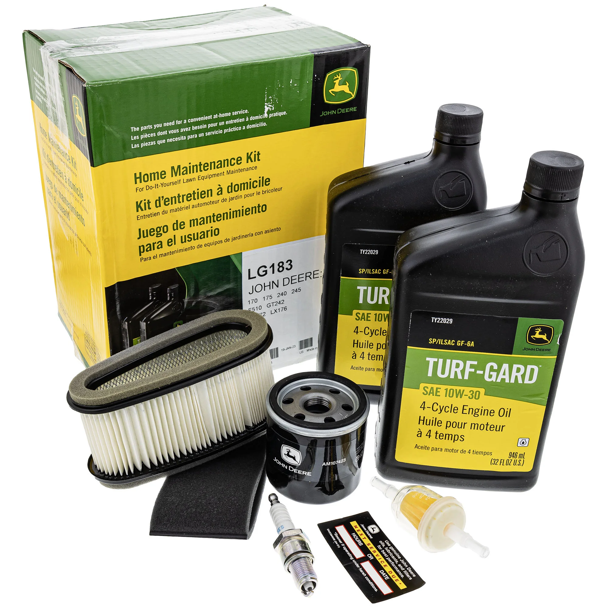 John Deere Maintenance Kit Part LG183