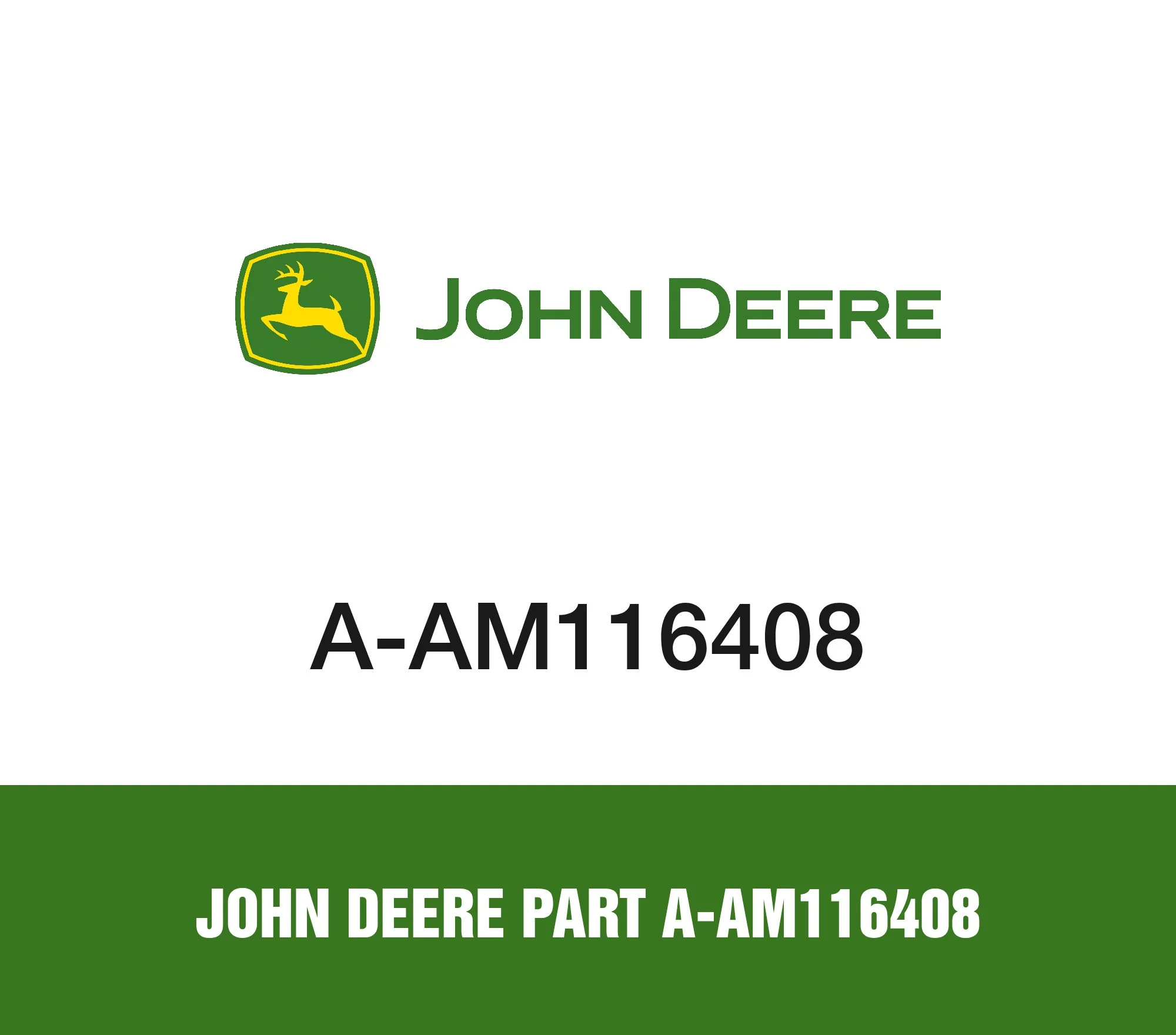 John Deere Part A-AM116408