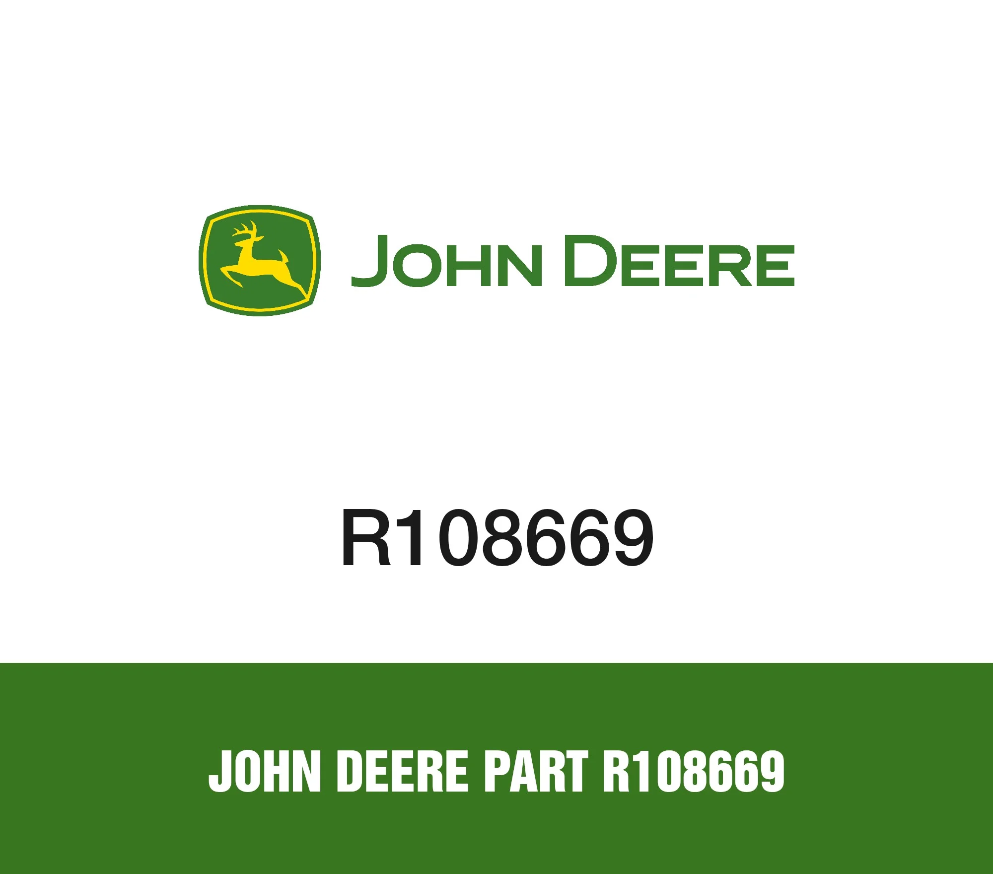 John Deere Part R108669