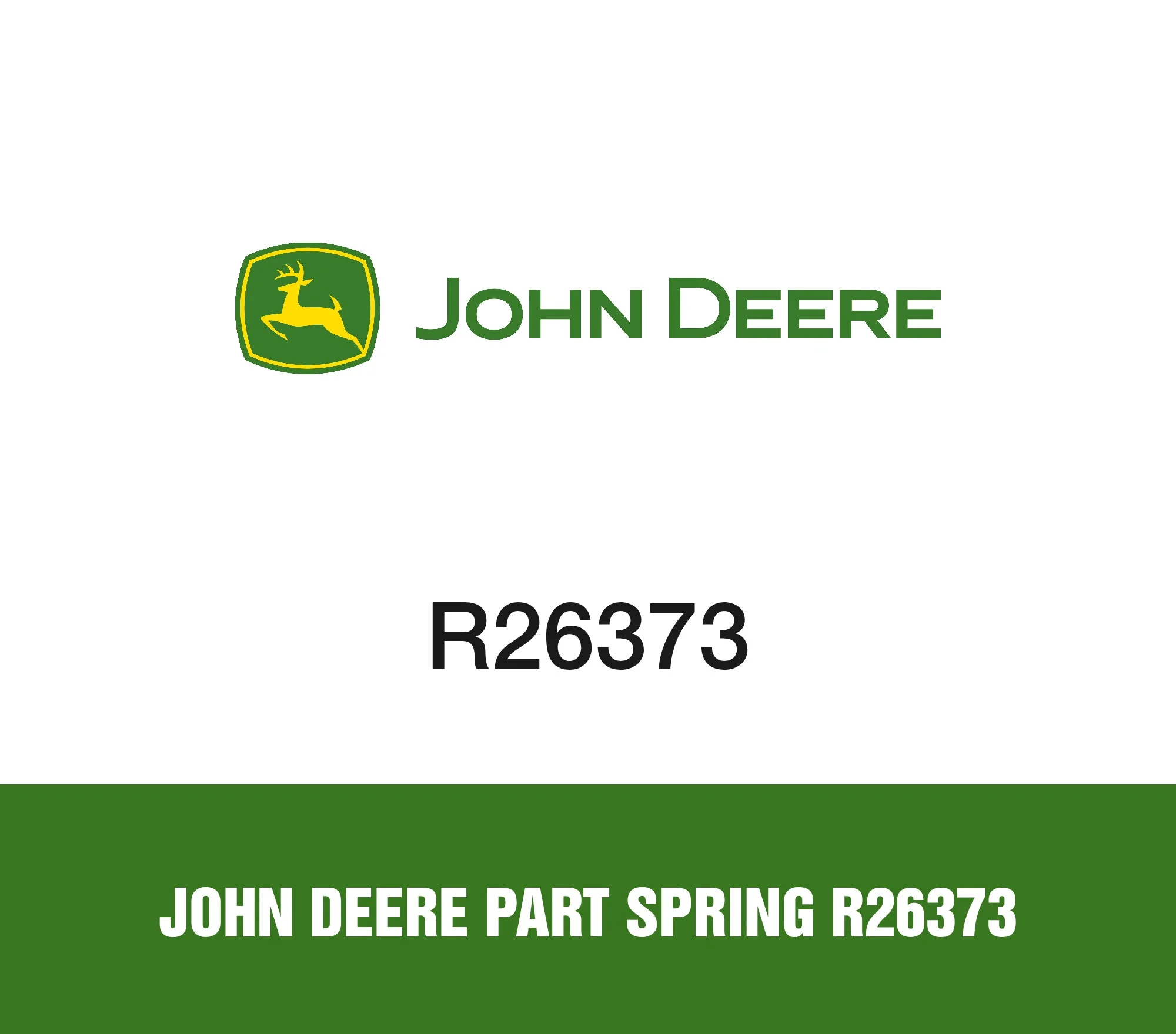 John Deere Part Spring R26373