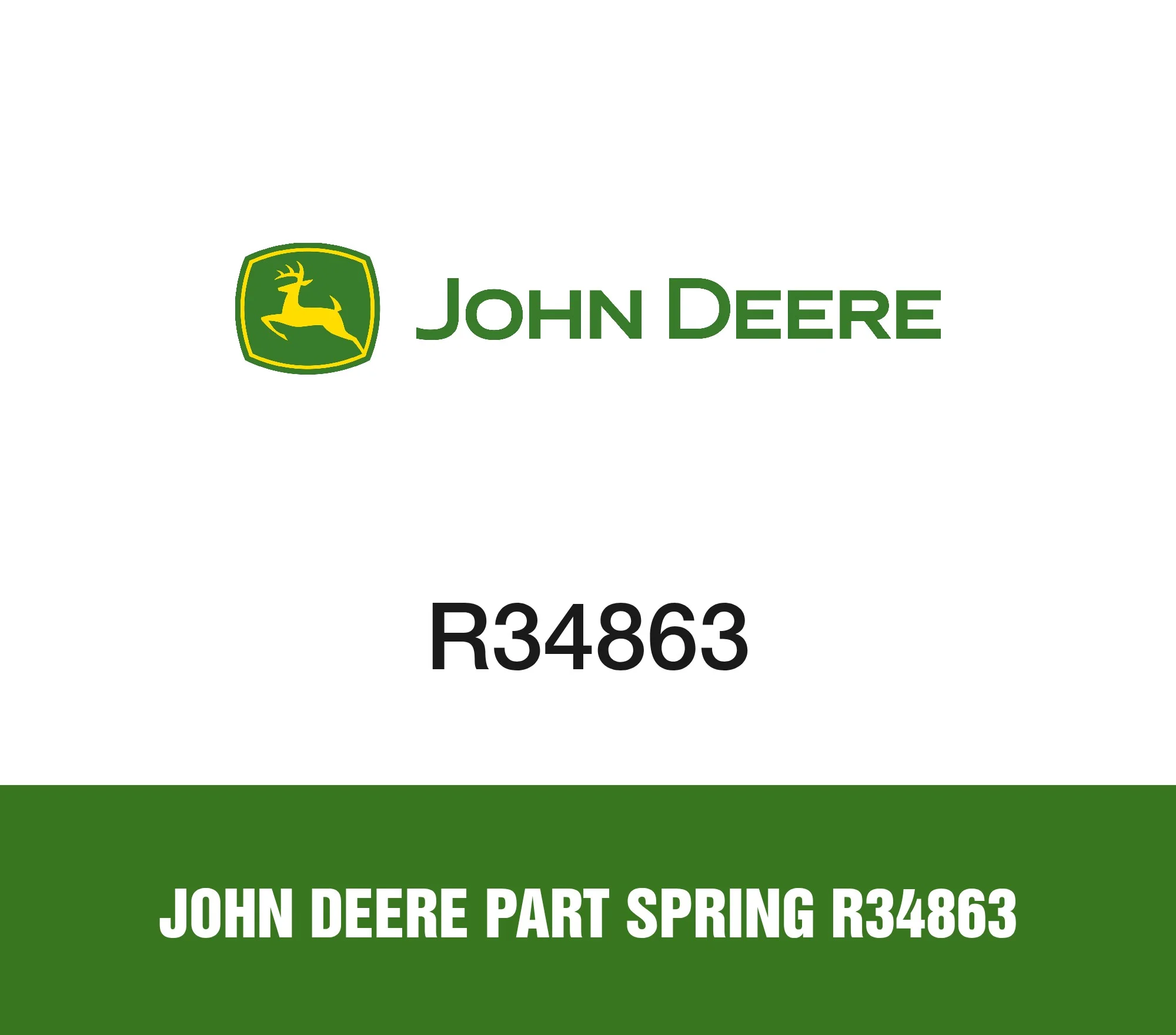 John Deere Part Spring R34863