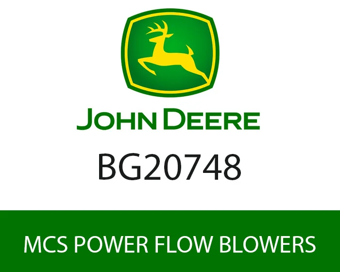 John Deere Blower Attachment BG20748 John Deere power flow blowers bg20748 outdoor power equipment accessory