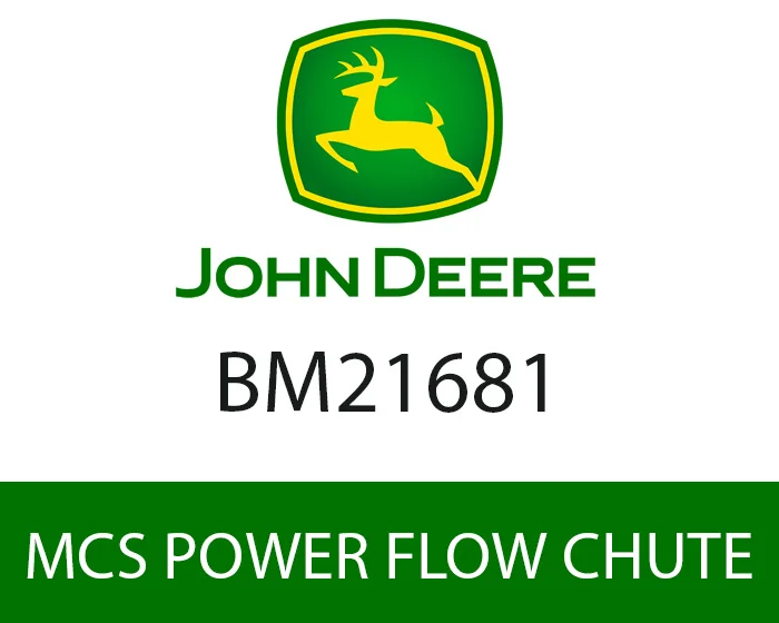 John Deere power flow chute bm21681 outdoor power equipment accessory