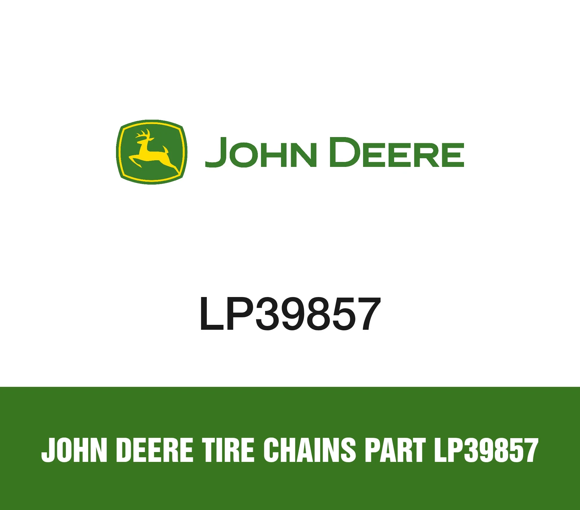 John Deere Tire Chains Part LP39857