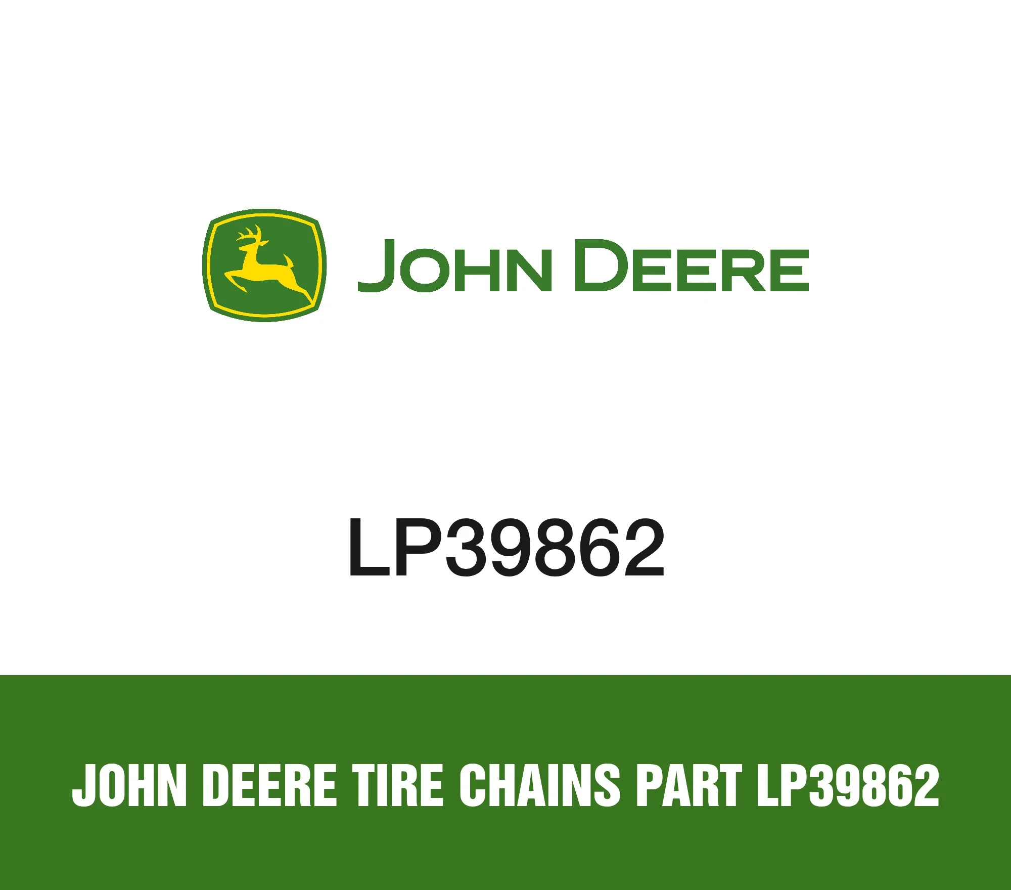 John Deere Tire Chains Part LP39862