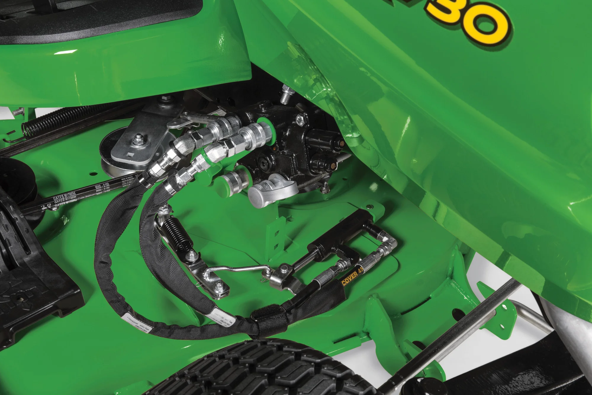 John Deere X500 Select Series Lawn Tractor X590 Hydraulic Connections product image