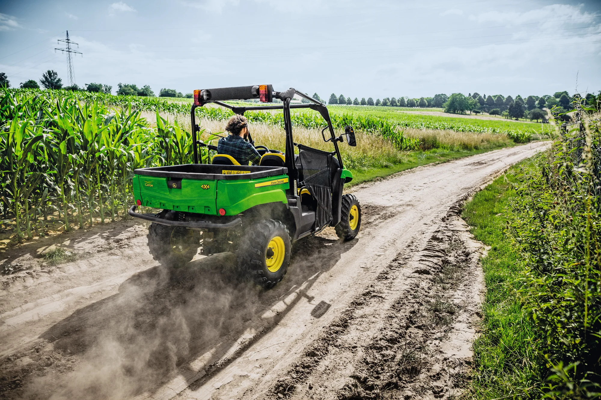 John Deere XUV560E Crossover Series UTVs Selectable 4WD Capability feature image