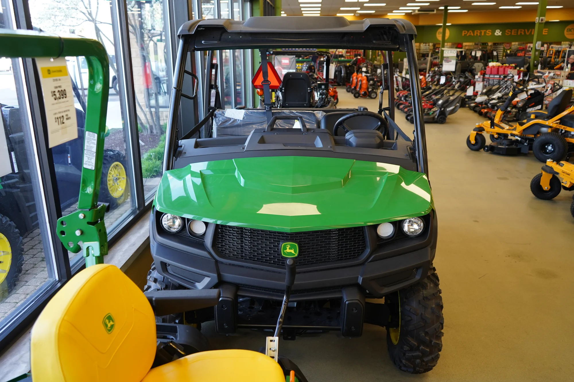 John Deere Gator Full-Size XUV835M Crossover Utility Vehicle XUV-556866 John Deere Xuv835M Crossover Series Utility Vehicle Xuv 556866 Front View product image