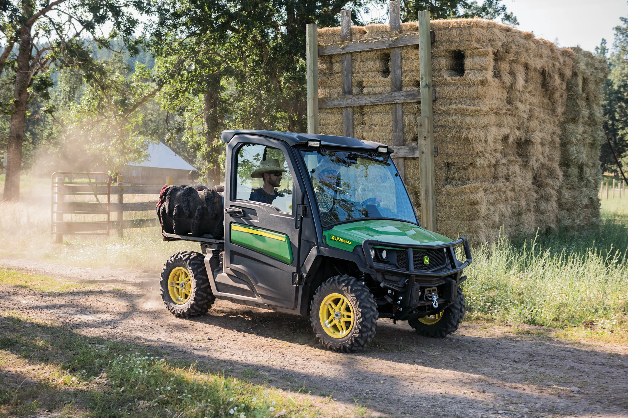 John Deere XUV835M Crossover Series UTVs All Season Utility Capability feature image