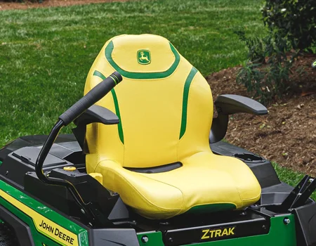 John Deere Ztrak 300 Series Electric Tractors Comfort Forward Seat feature image